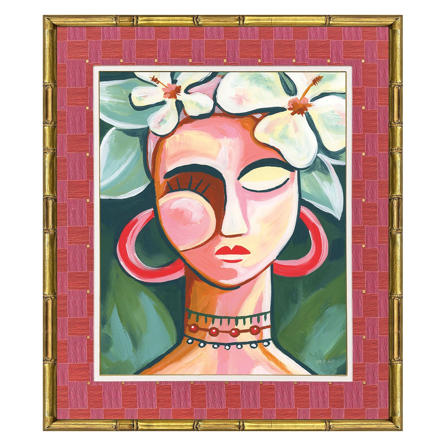 Malanta Knowles Portrait in the Tropic Framed Art