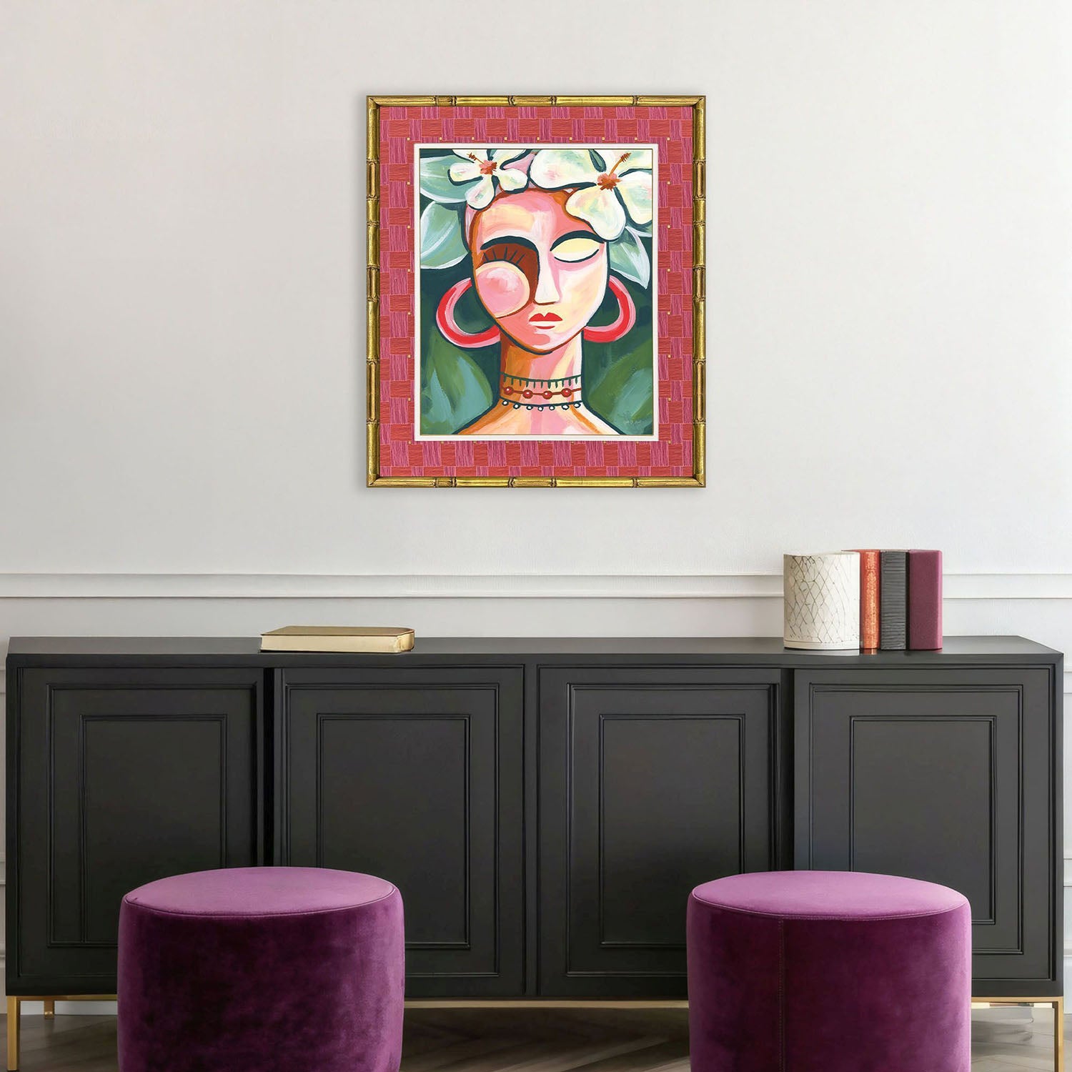 Malanta Knowles Portrait in the Tropic Framed Art