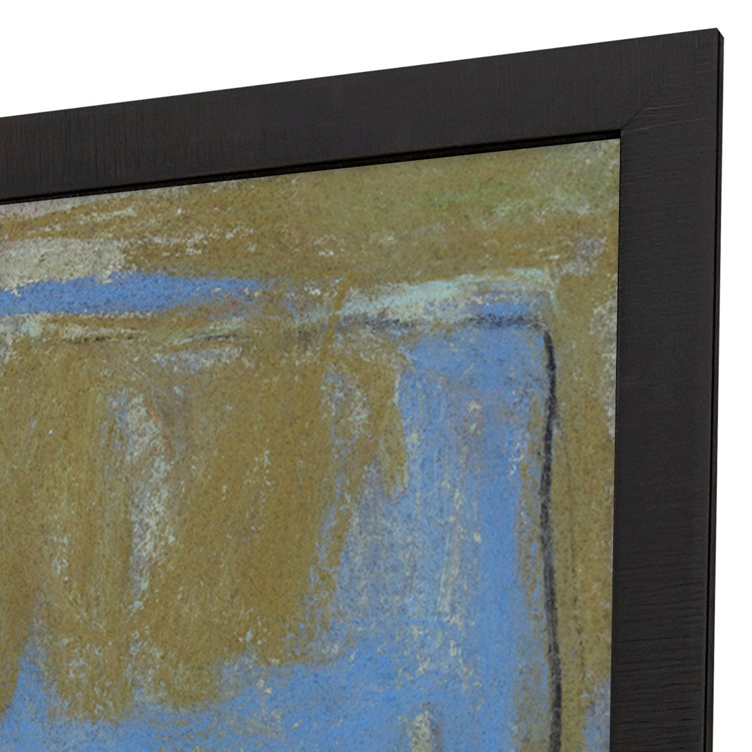 Malanta Knowles Blue Bell Blue Framed Art