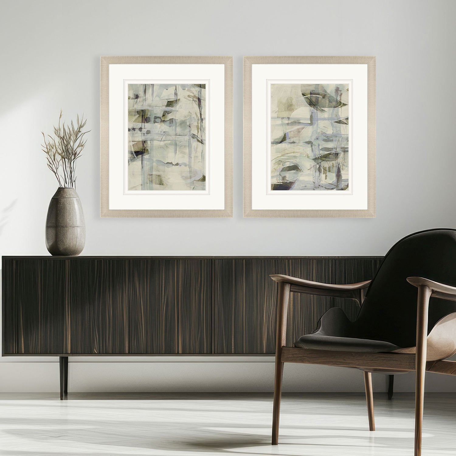 Malanta Knowles Fluent Framed Art Set of 2