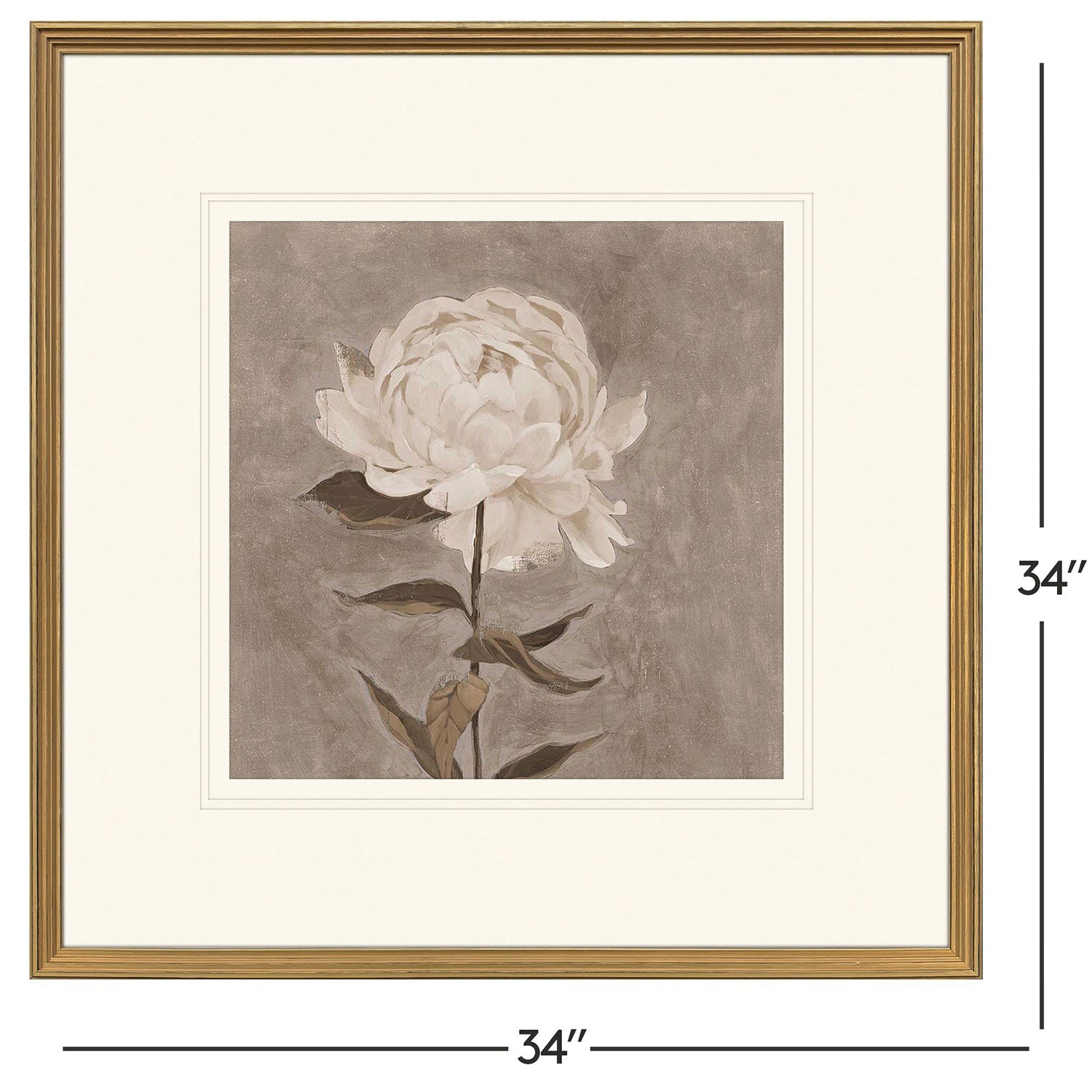 Sarah Lang Pretty as a Peony I Framed Art