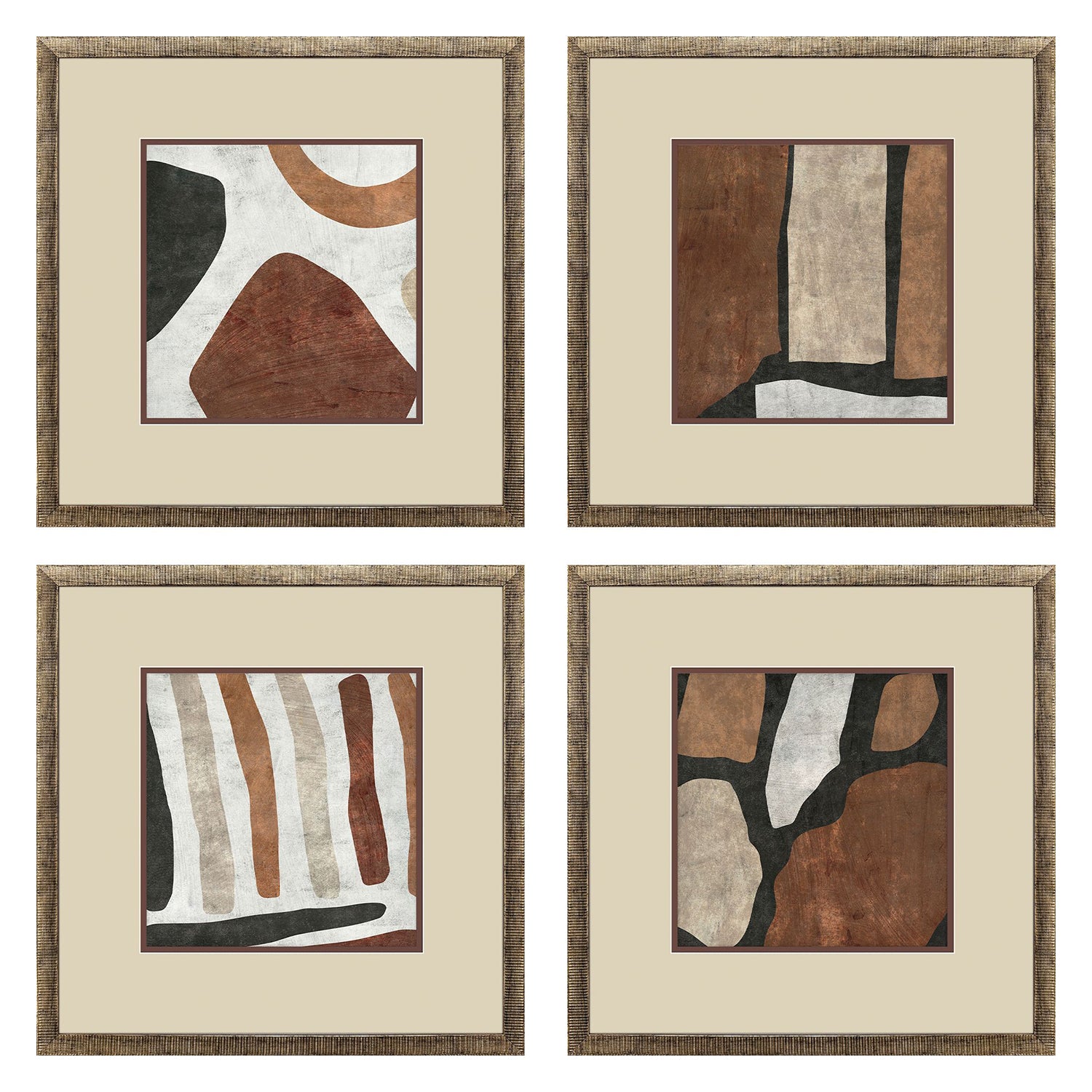 Malanta Knowles Organic Terra II Framed Art Set of 4