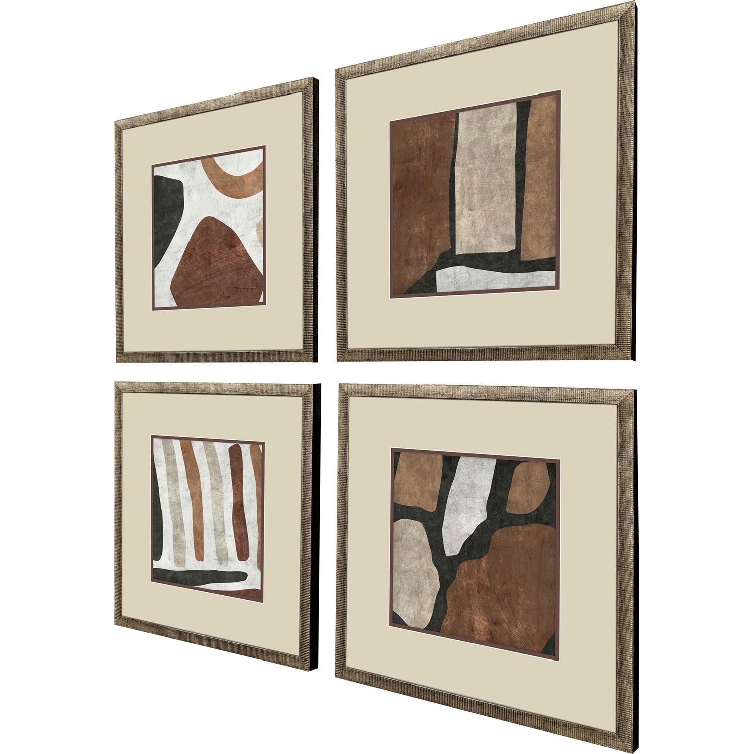 Malanta Knowles Organic Terra II Framed Art Set of 4