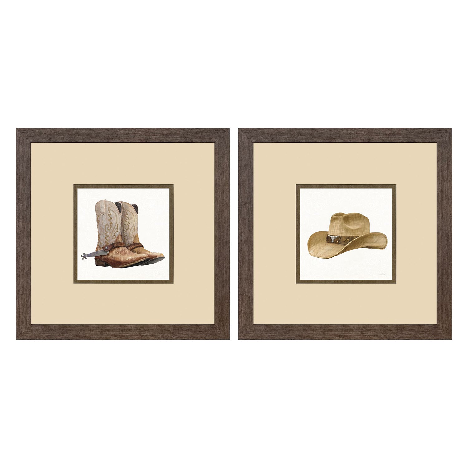 Malanta Knowles Riders of the Range Framed Art Set of 2