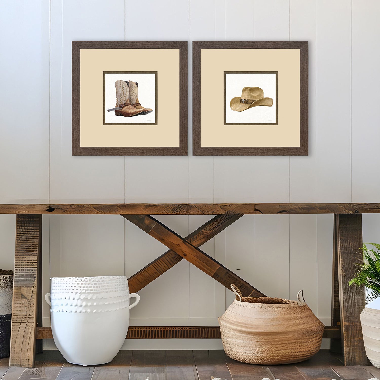 Malanta Knowles Riders of the Range Framed Art Set of 2