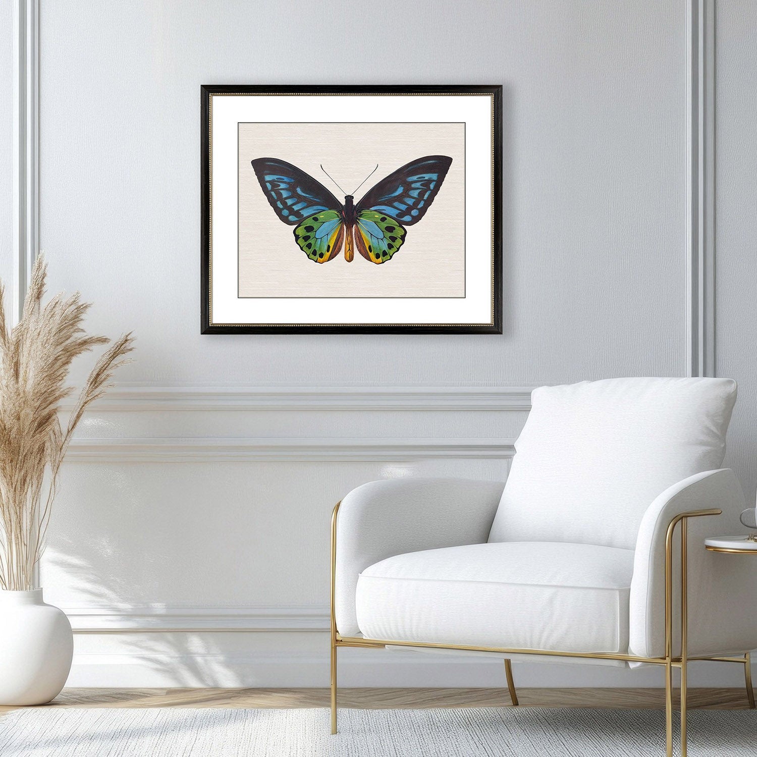 Libby Langdon Garden Visitor I Framed Art