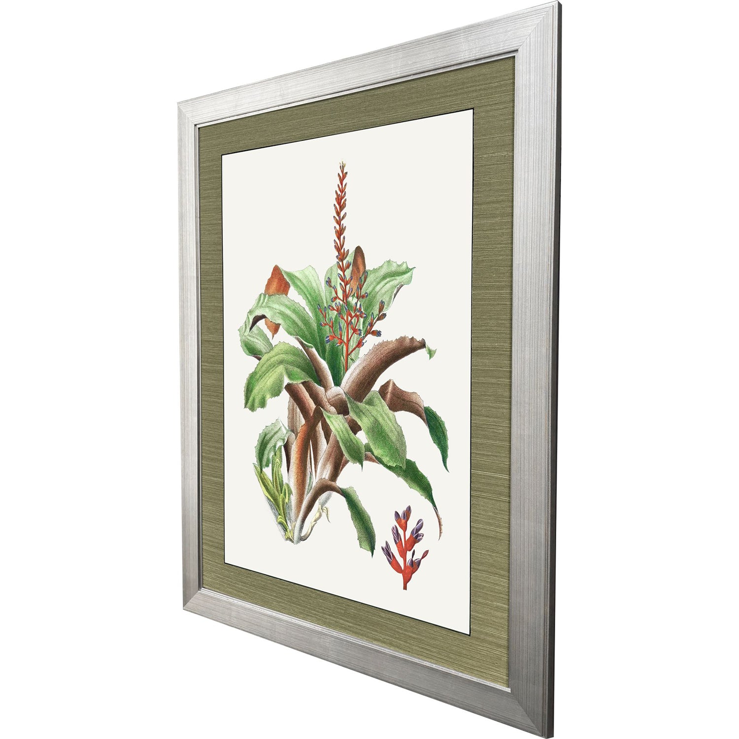 Libby Langdon Cactus Floral Framed Art
