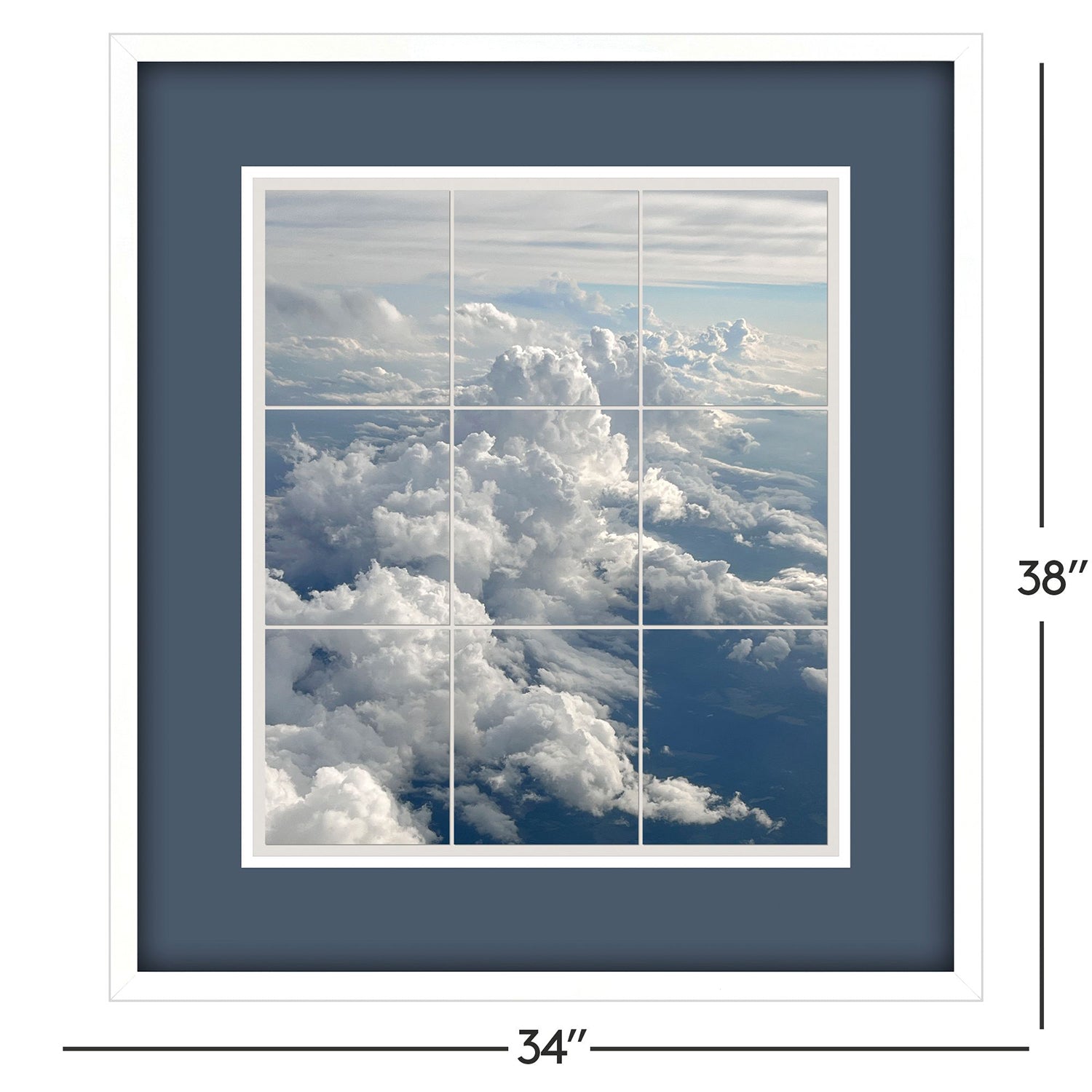 Libby Langdon Head in the Clouds Framed Art