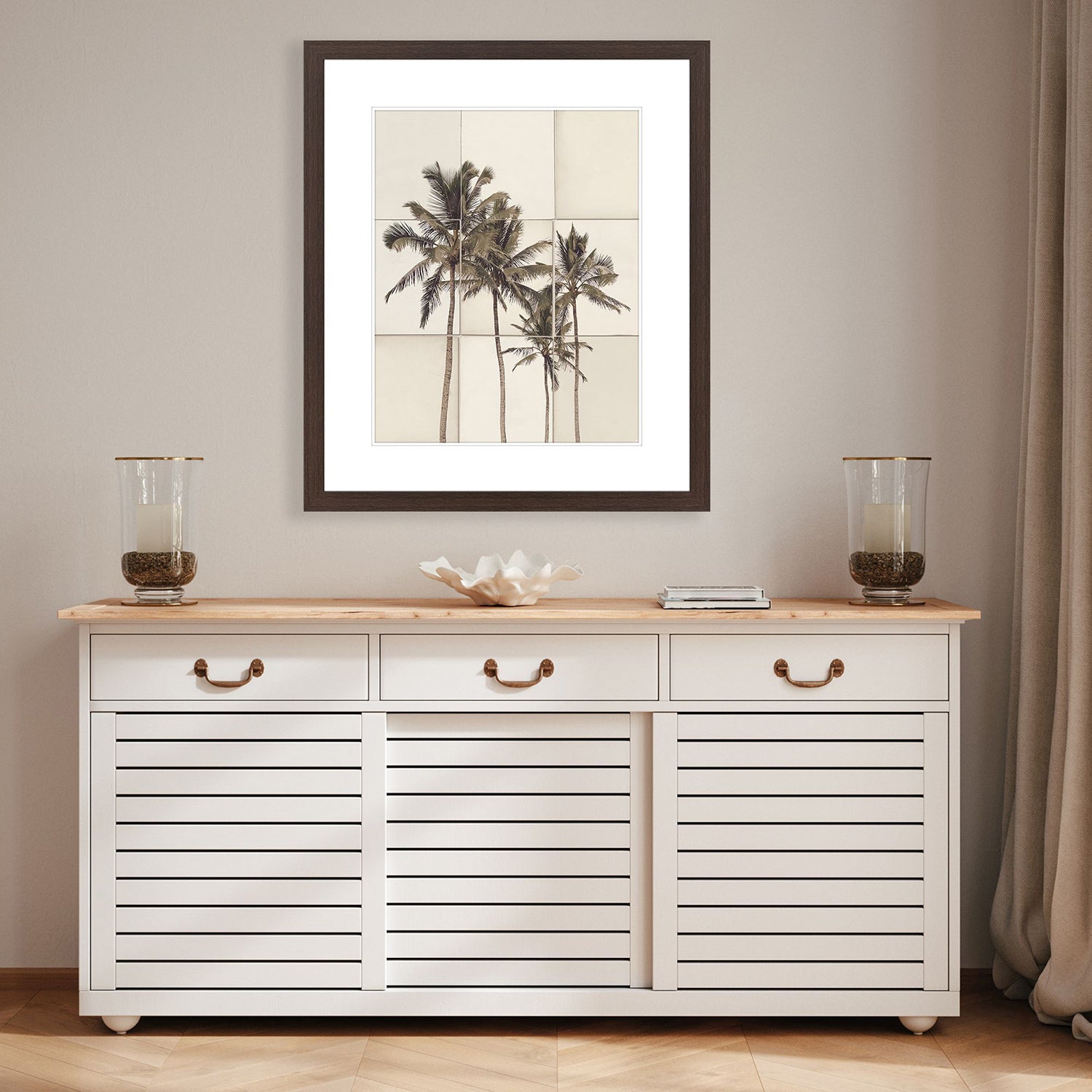 Malanta Knowles Paper Palms I Framed Art