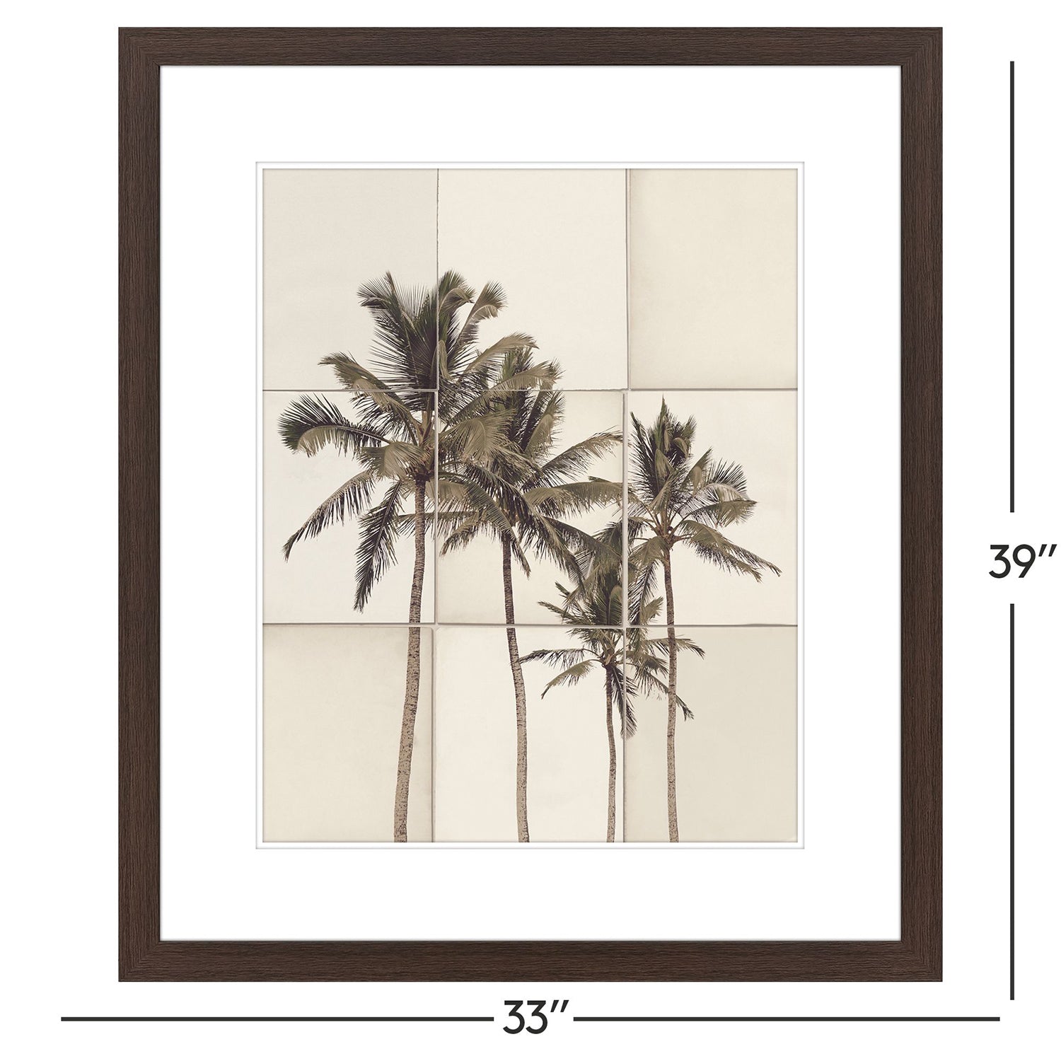 Malanta Knowles Paper Palms I Framed Art