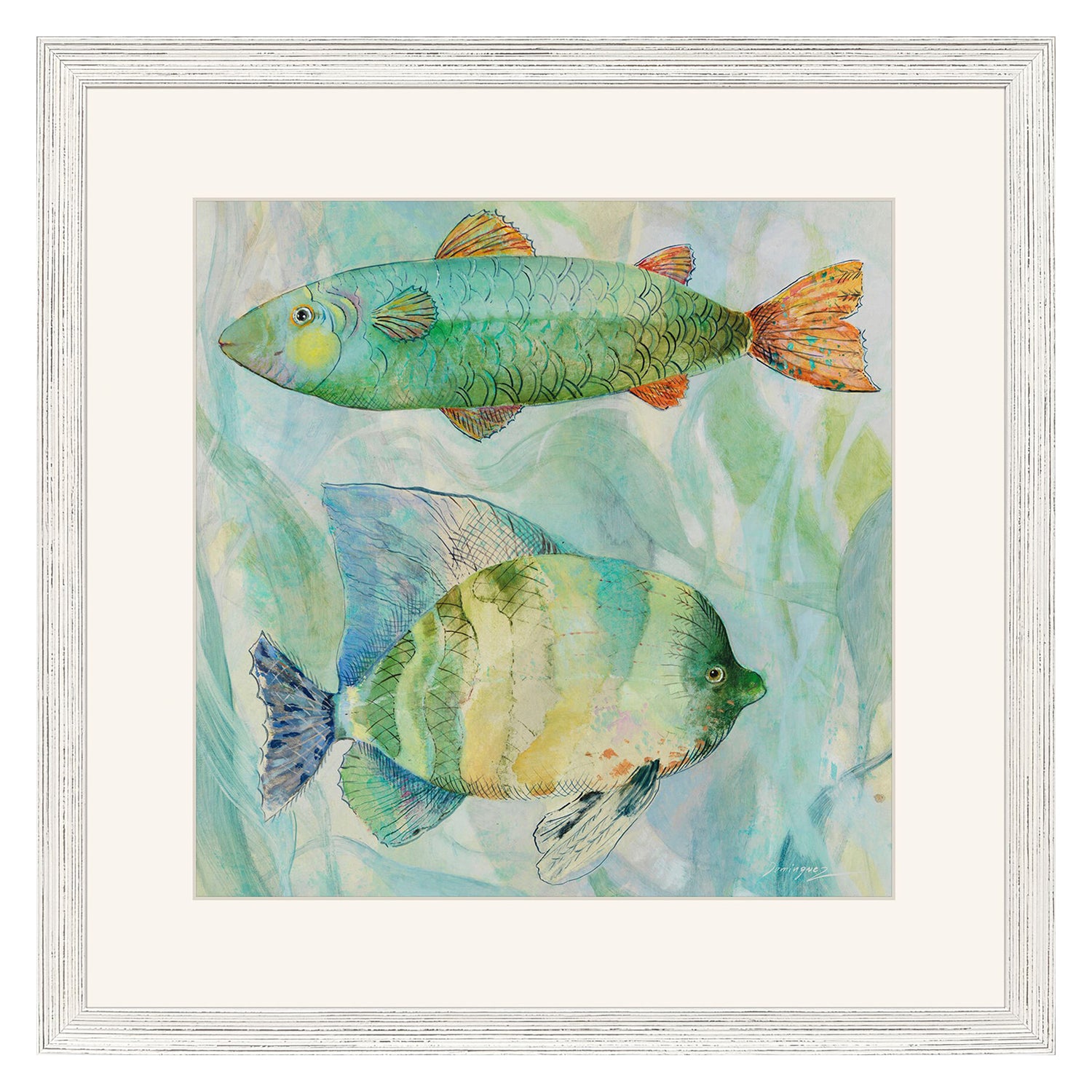 Malanta Knowles Swim I Framed Art