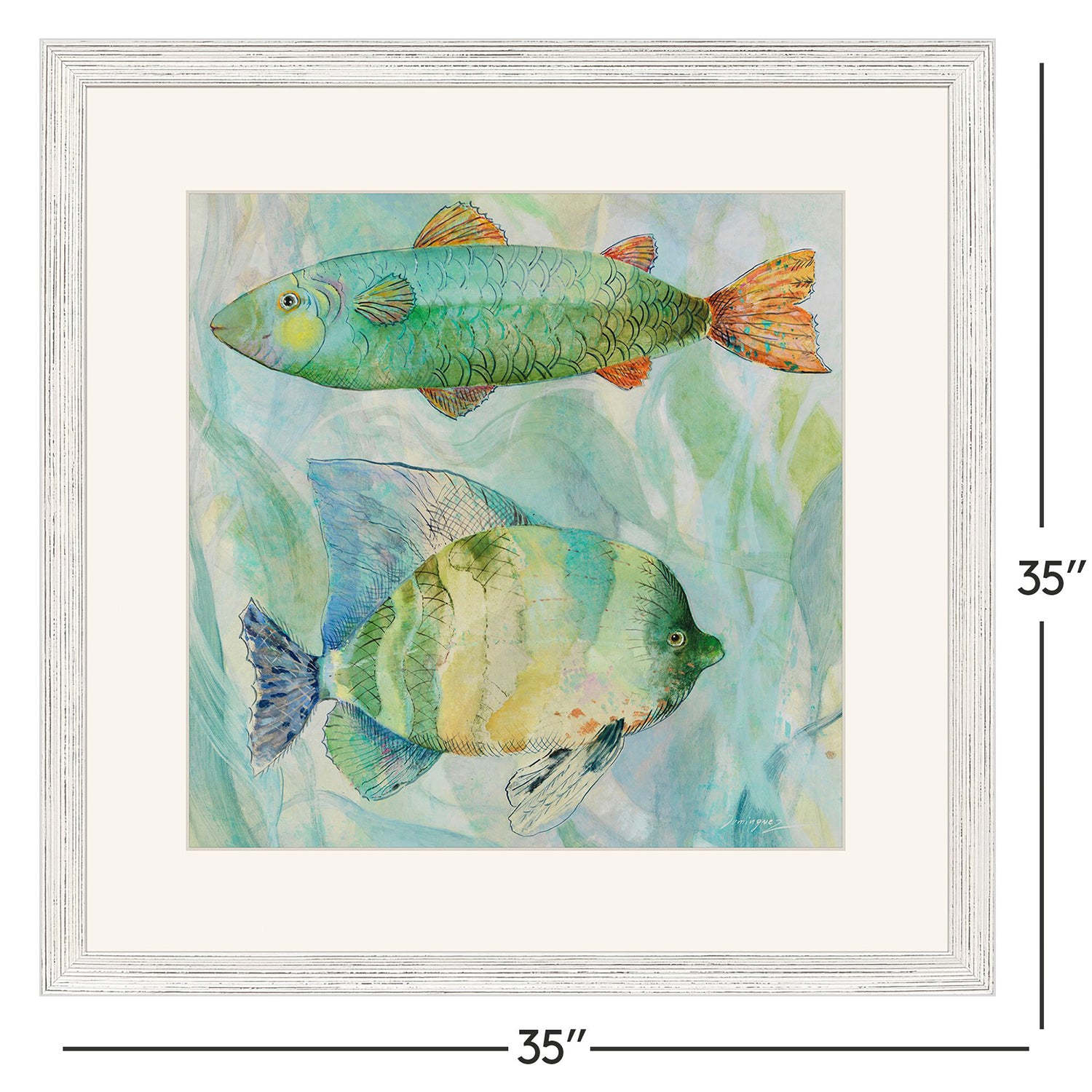 Malanta Knowles Swim I Framed Art