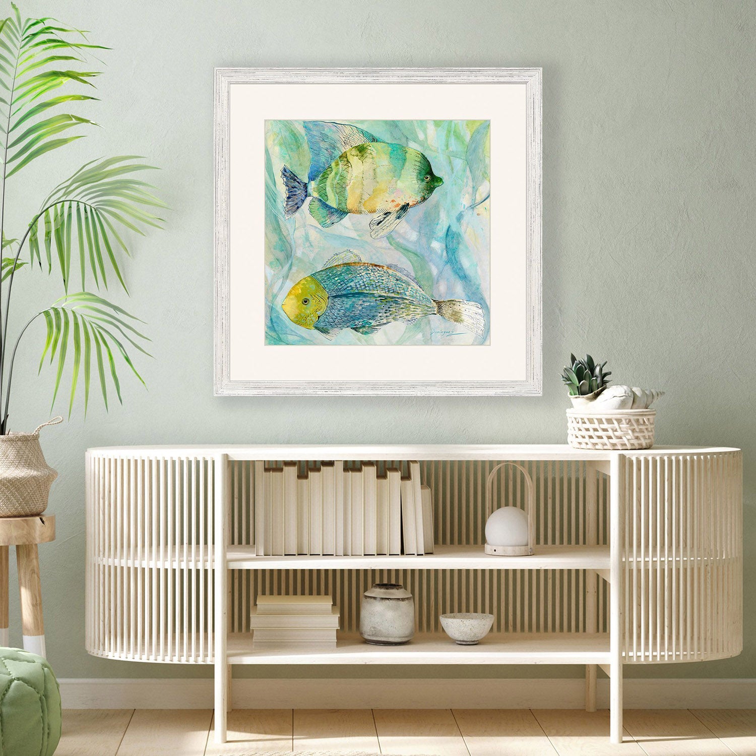 Malanta Knowles Swim II Framed Art