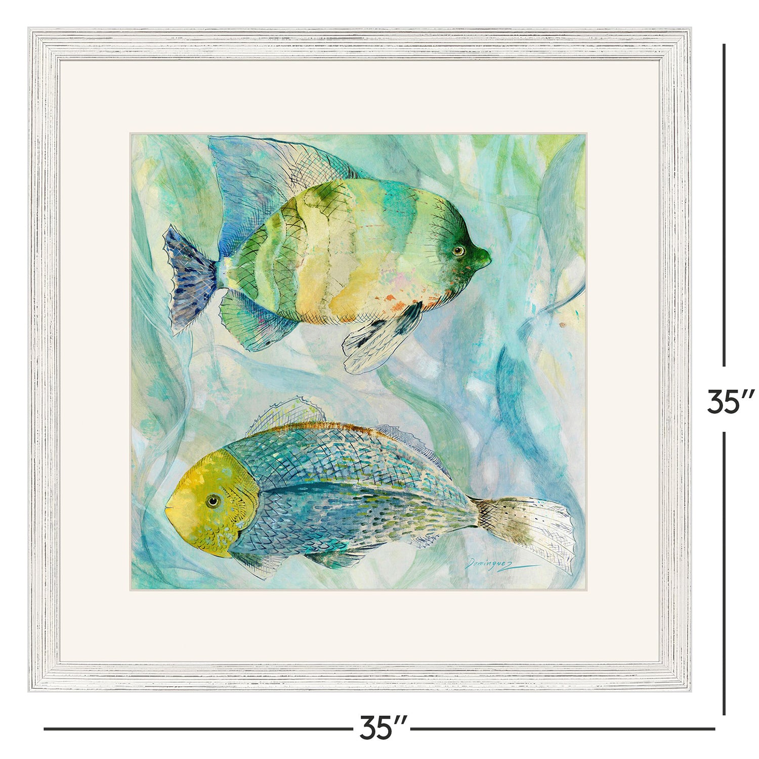 Malanta Knowles Swim II Framed Art