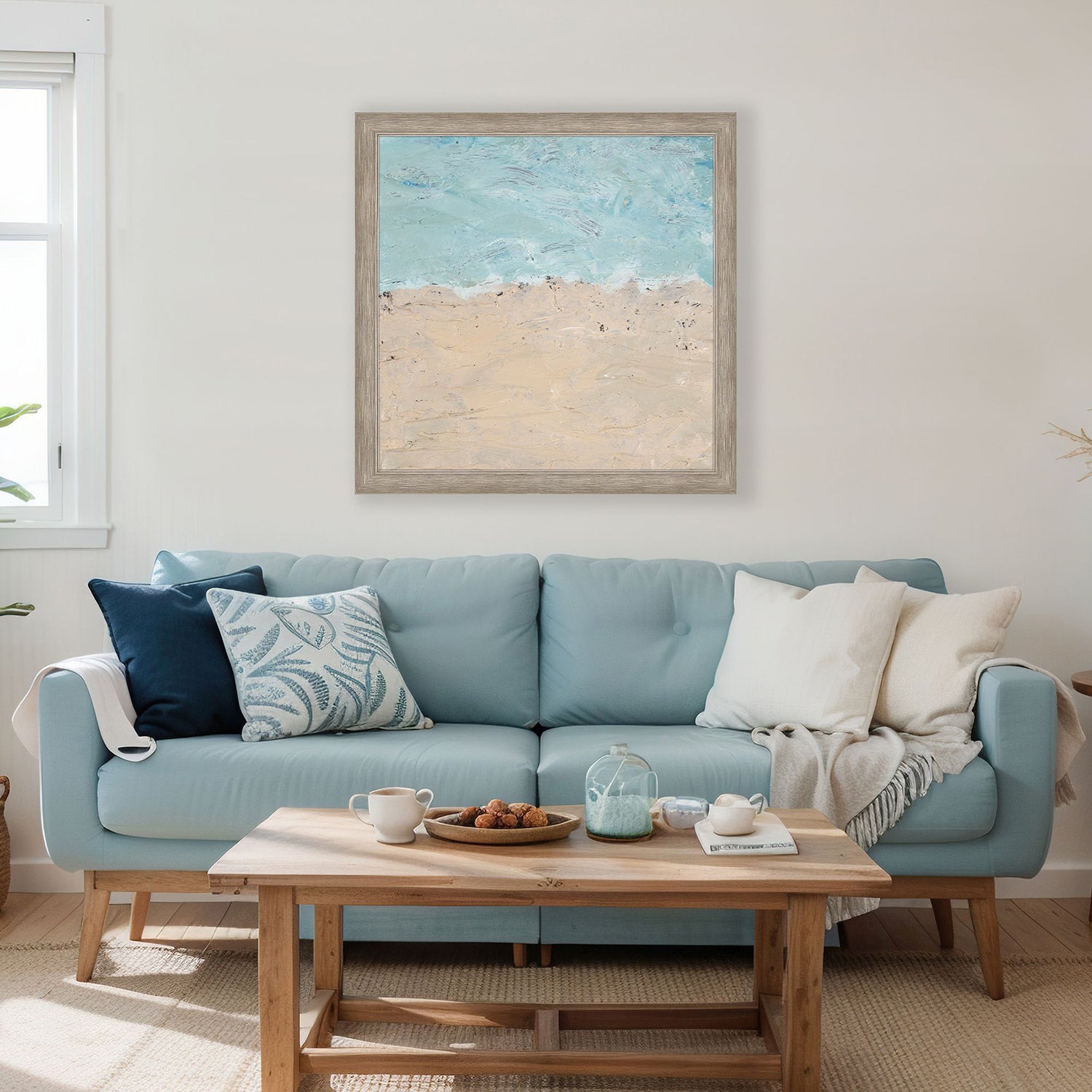 Jordan Glassco-Smith Land Meets Sea Framed Art