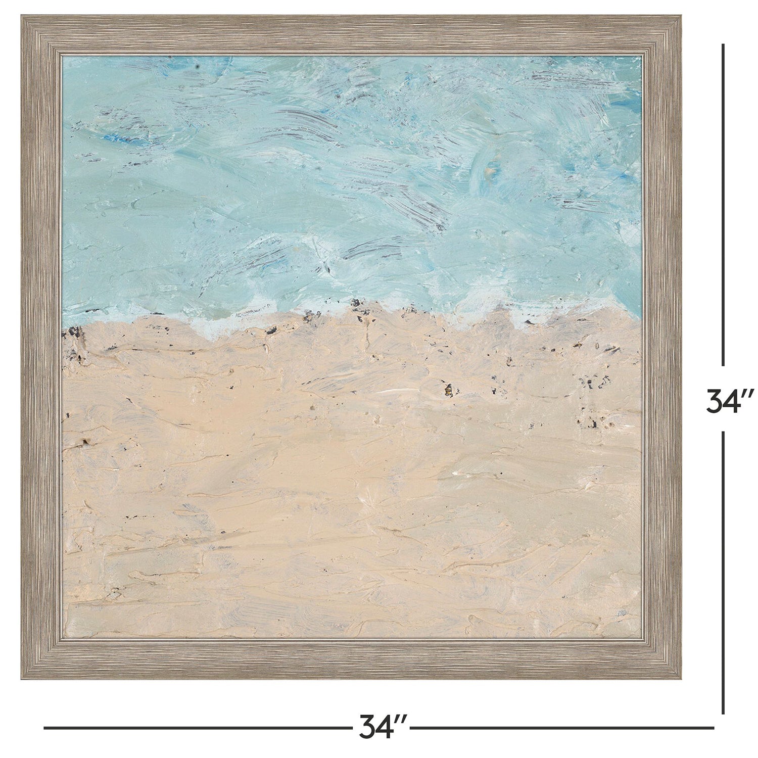 Jordan Glassco-Smith Land Meets Sea Framed Art