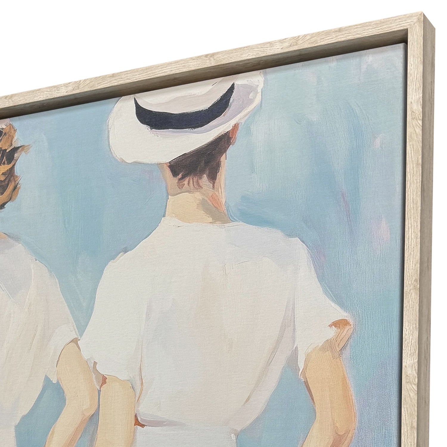 Malanta Knowles Retro Three Sailors Canvas Art