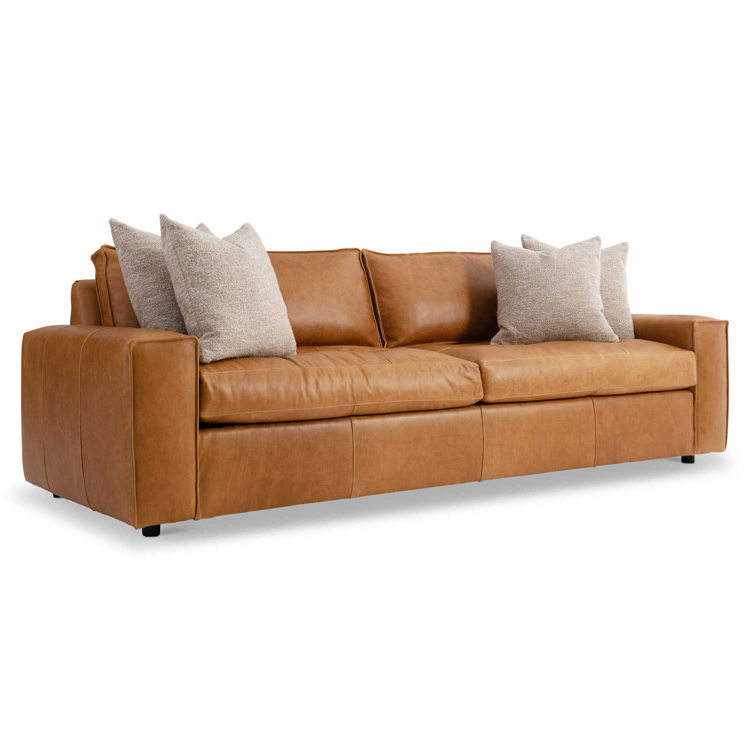 Bernhardt Living Nest Leather Sofa