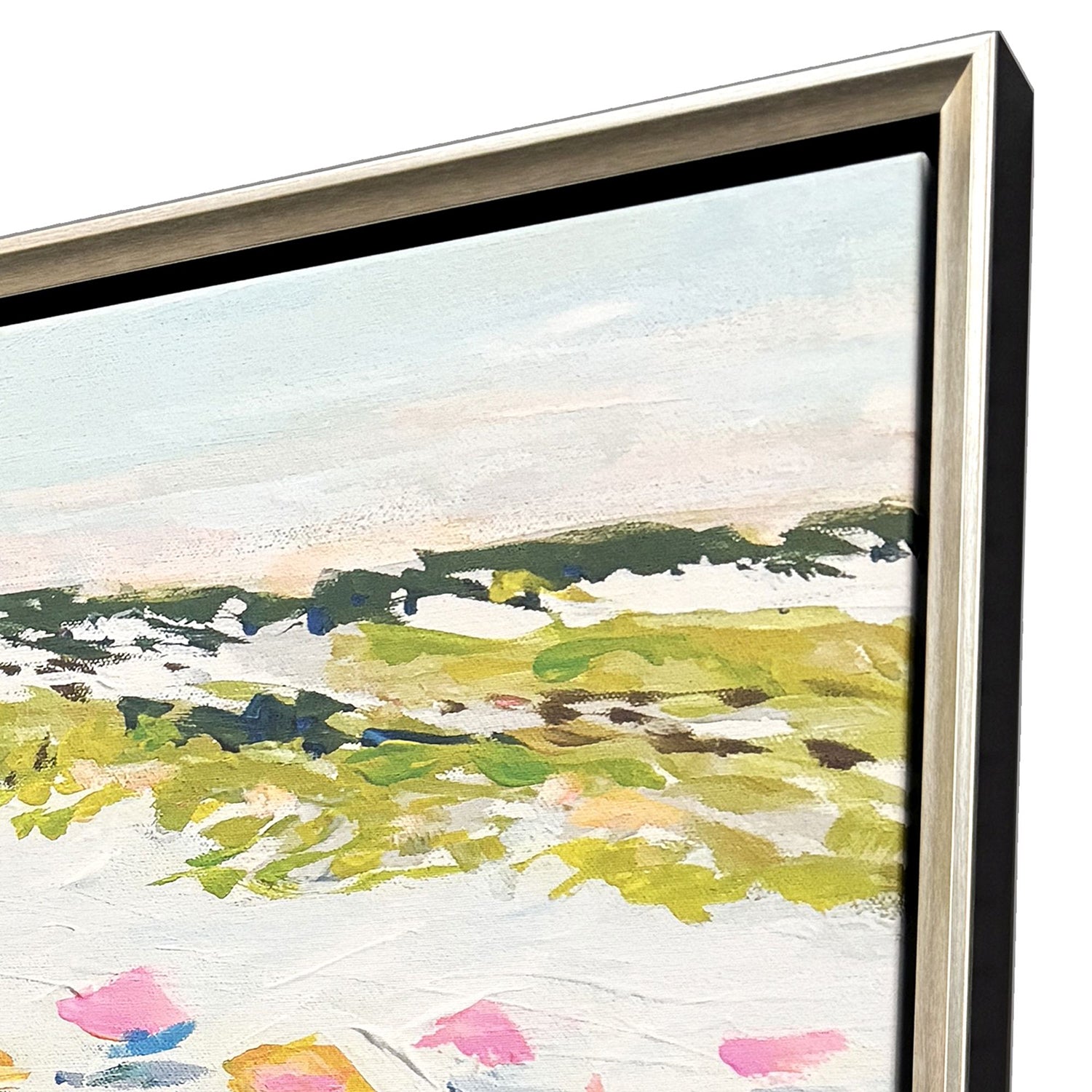 Sarah Lang Magic Hour on the Beach Canvas Art