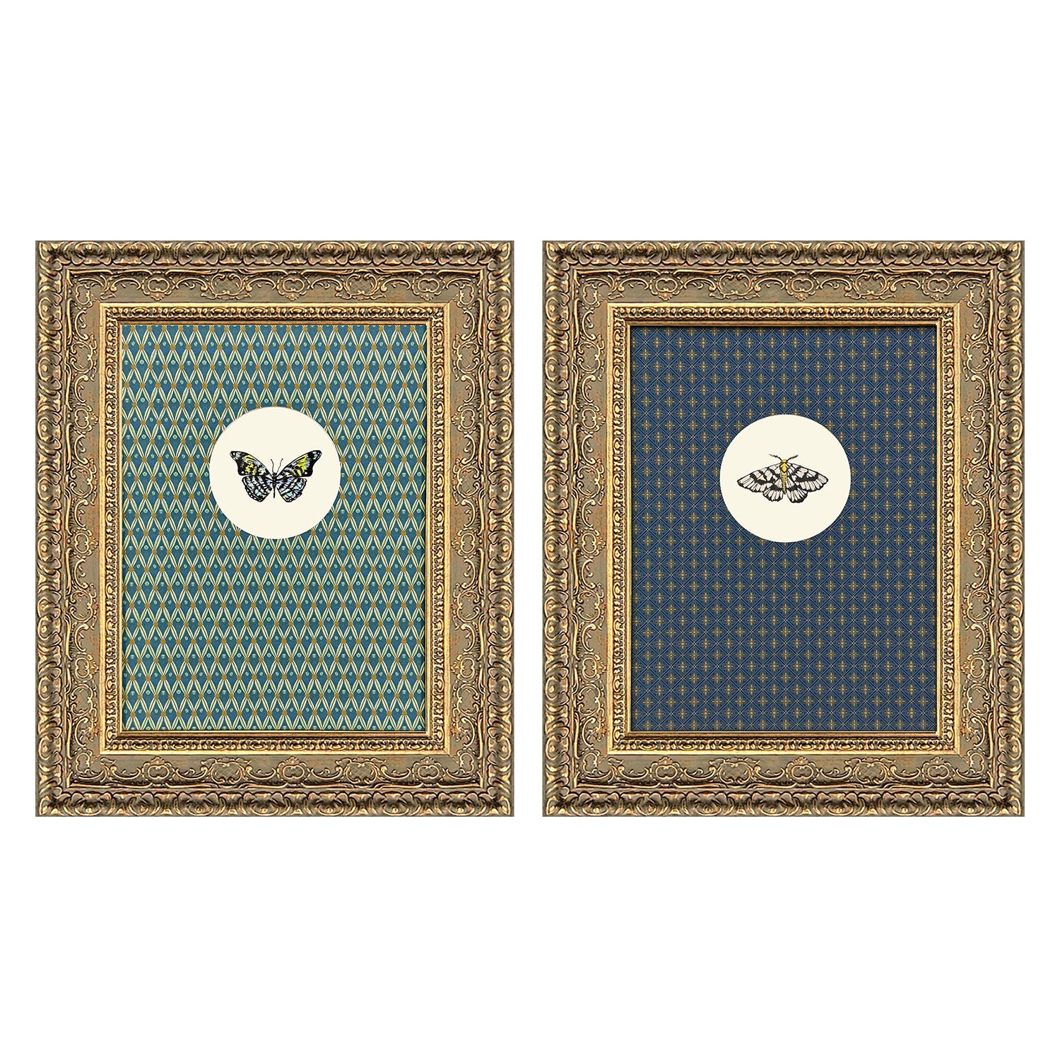 PopJoy Studio Aflutter I Framed Art Set of 2