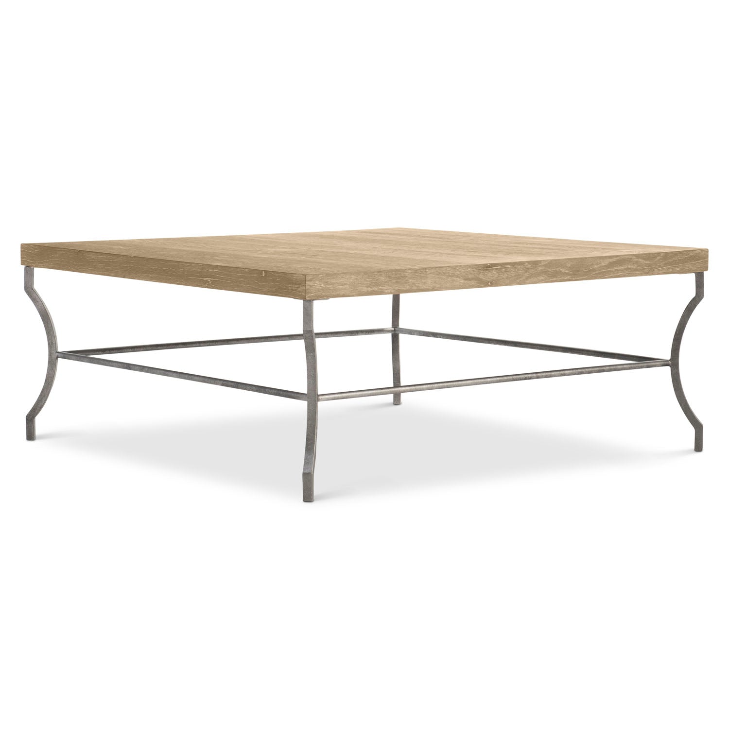 Bernhardt Tribeca Cocktail Table with Metal Legs