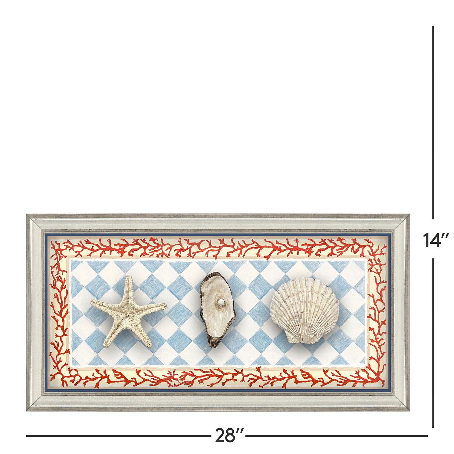 PopJoy Studio Sea Celebration Framed Art