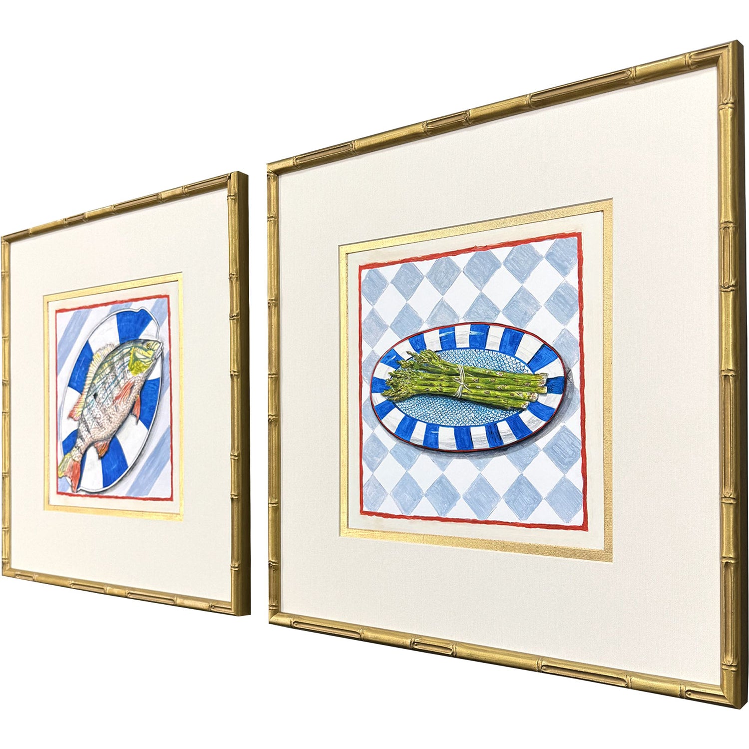 PopJoy Studio Cena Italiana II Framed Art Set of 2