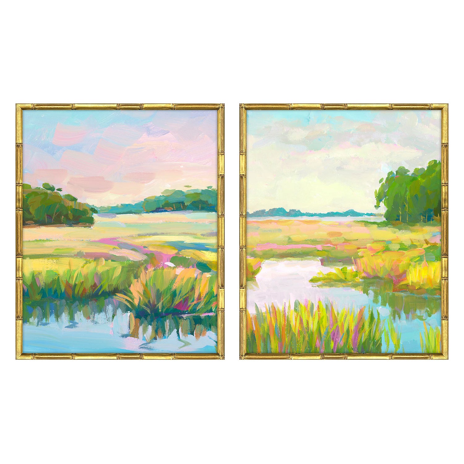 Sarah Lang Lowland Impressions Framed Art Set of 2