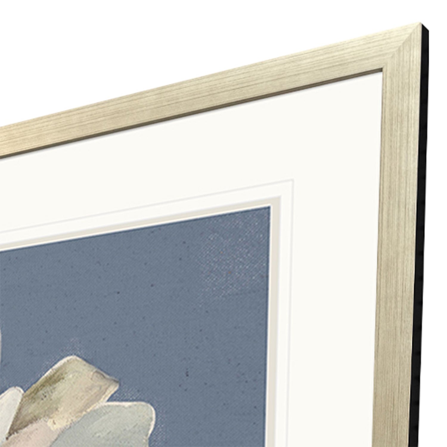 Sarah Lang Magnolia on Blue II Framed Art