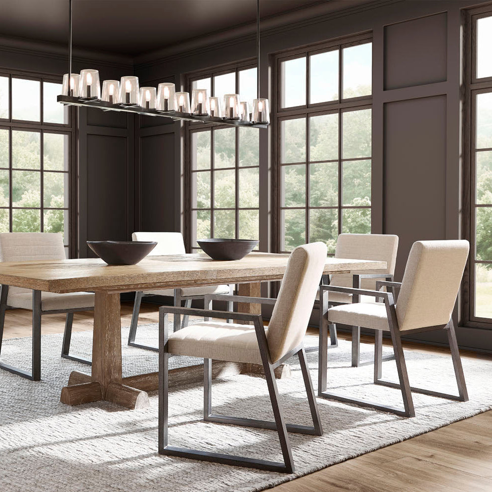 Bernhardt Tribeca Arm Chair with Sled Frame