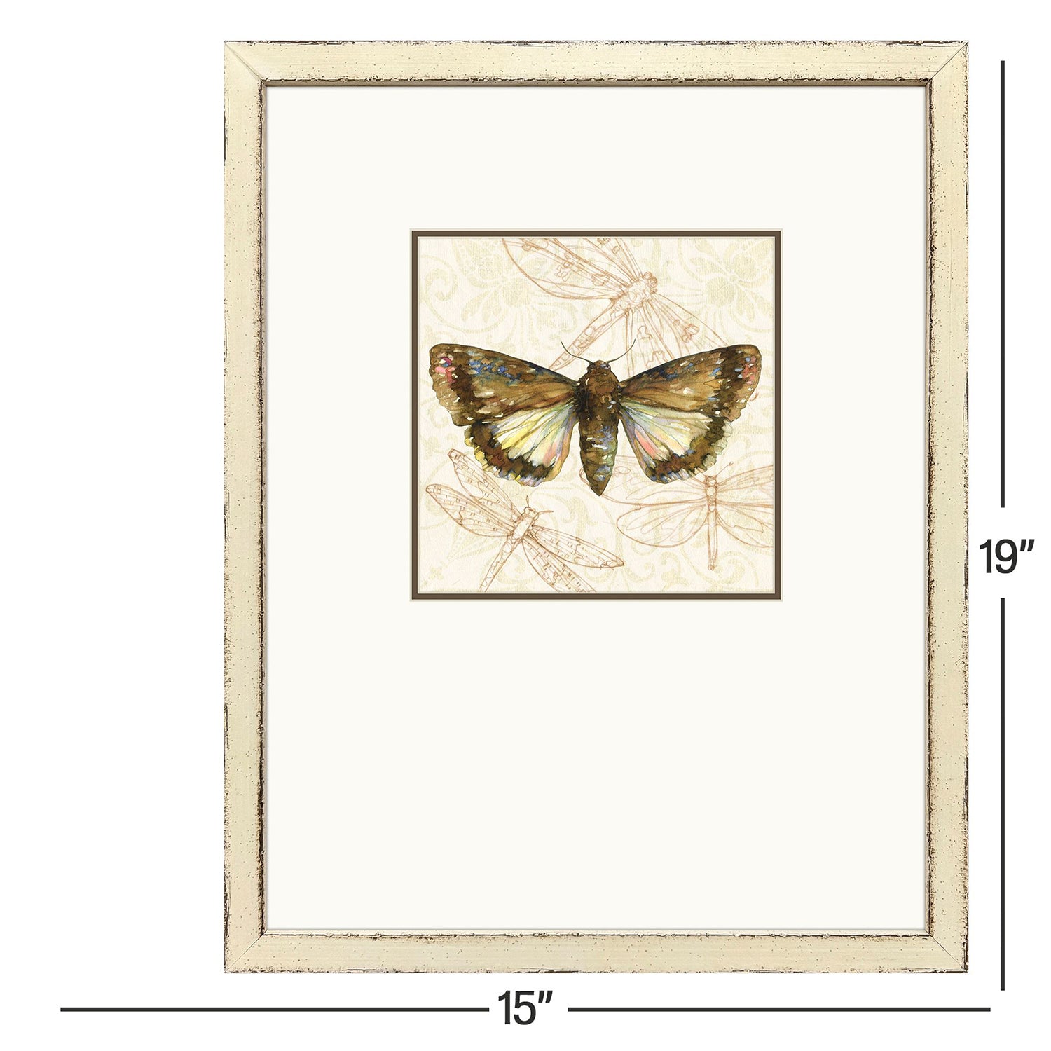 Malanta Knowles Golden Wings Framed Art Set of 4