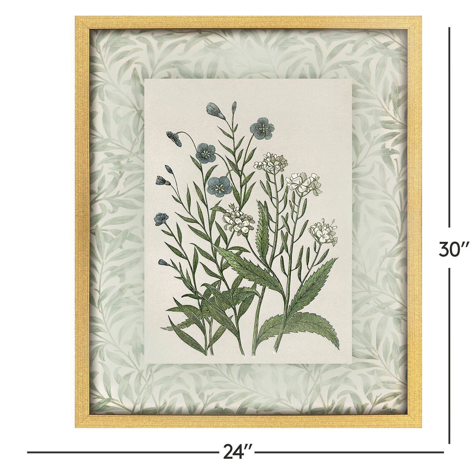 Sarah Lang Herbs and Spice Framed Art Set of 2