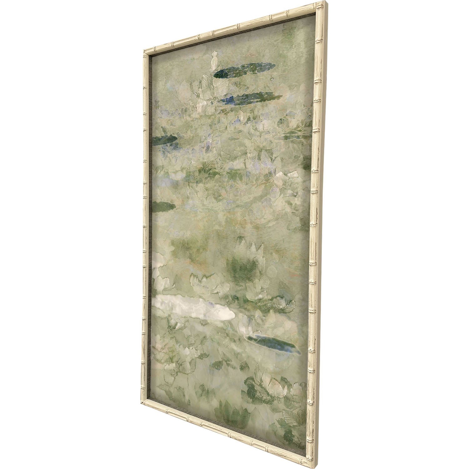 Sarah Lang Water Lily III Framed Art