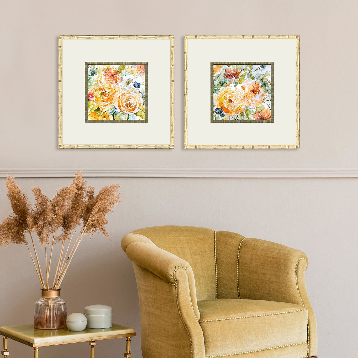 Malanta Knowles Dancing Garden Framed Art Set of 2