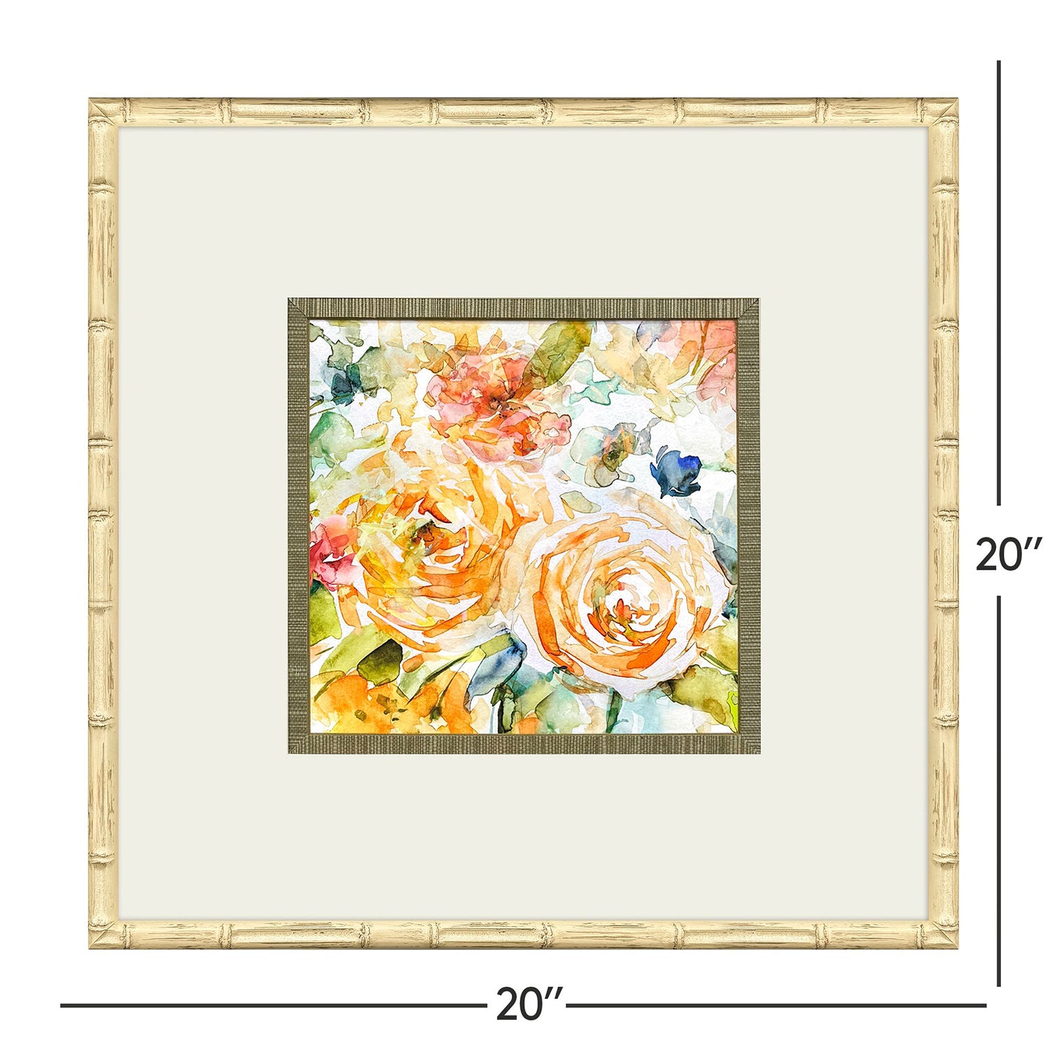 Malanta Knowles Dancing Garden Framed Art Set of 2