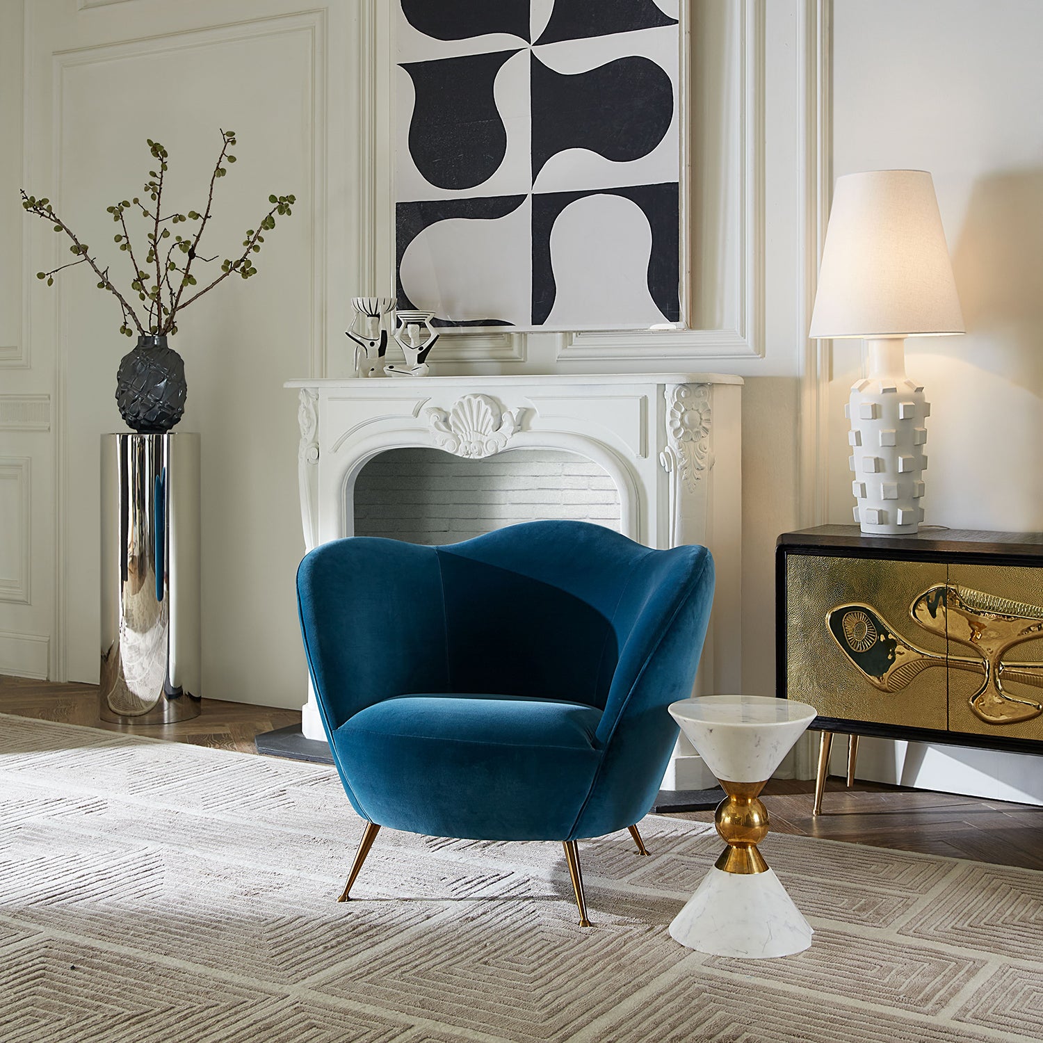 Jonathan Adler Ripple Lounge Chair