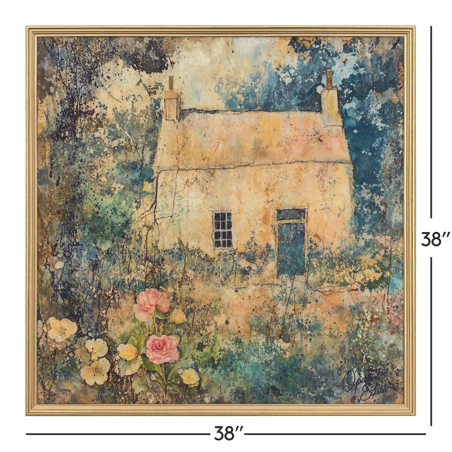 Sarah Lang Corner of the Garden Framed Art