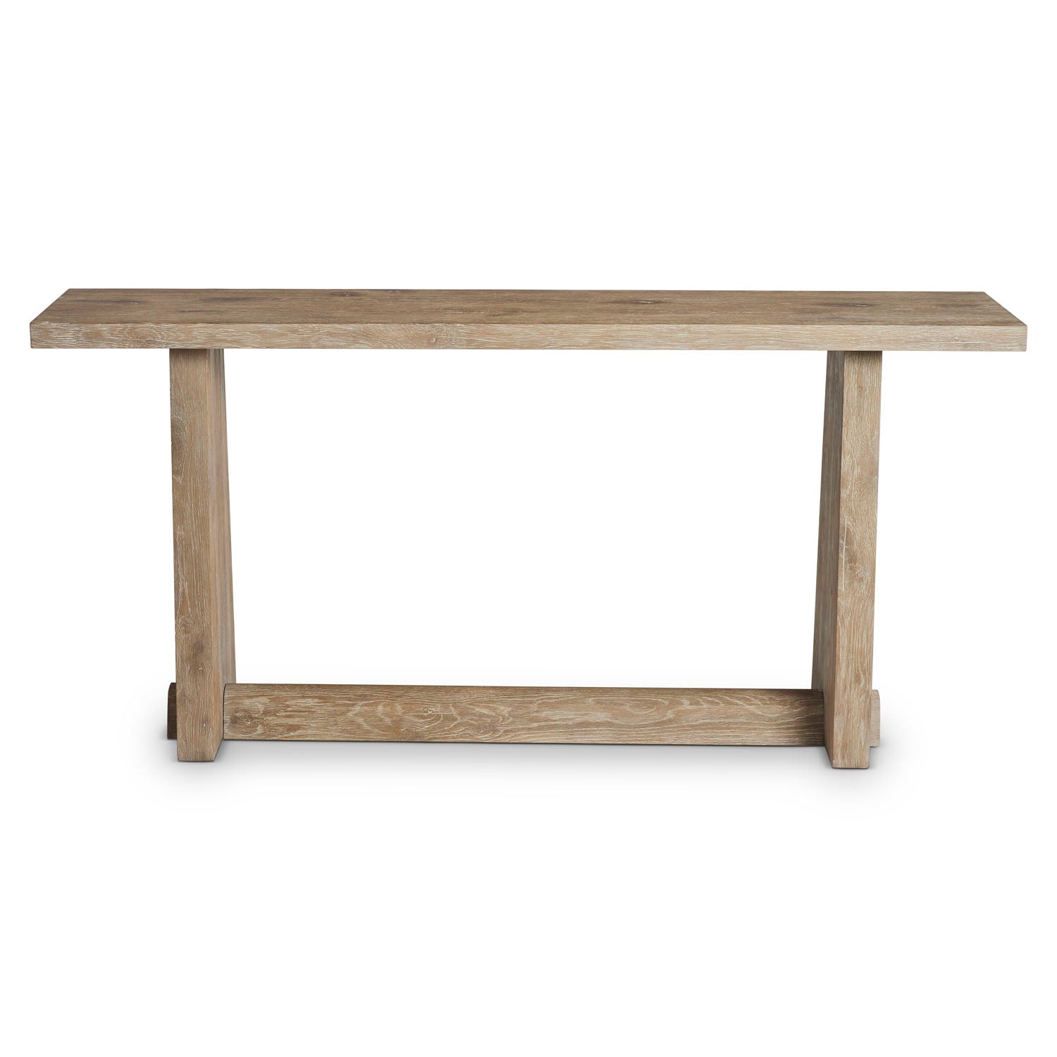 Tribeca Console Table in Aurum natural oak – side profile