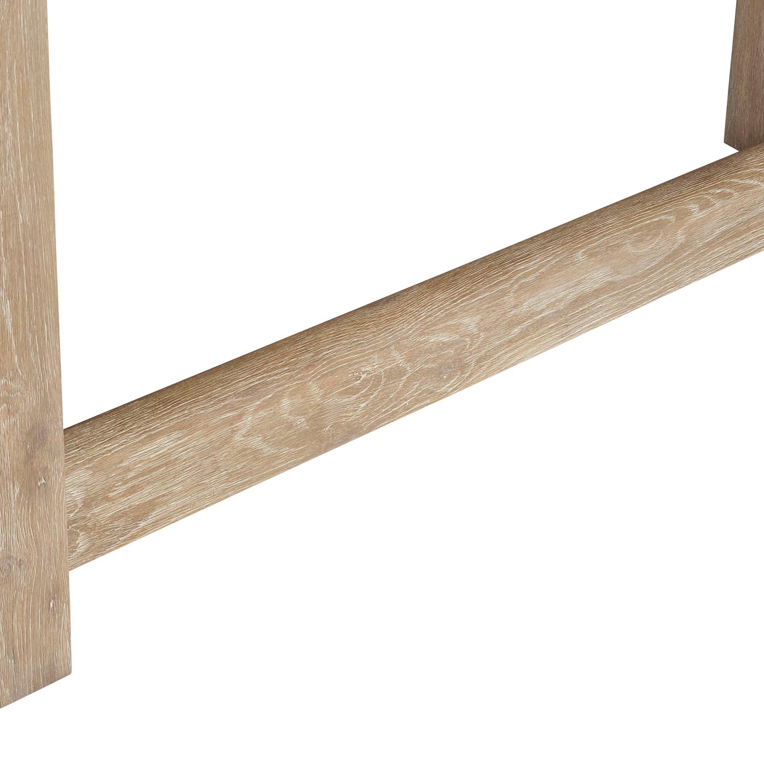 Tribeca Console Table in Aurum natural oak – angled view