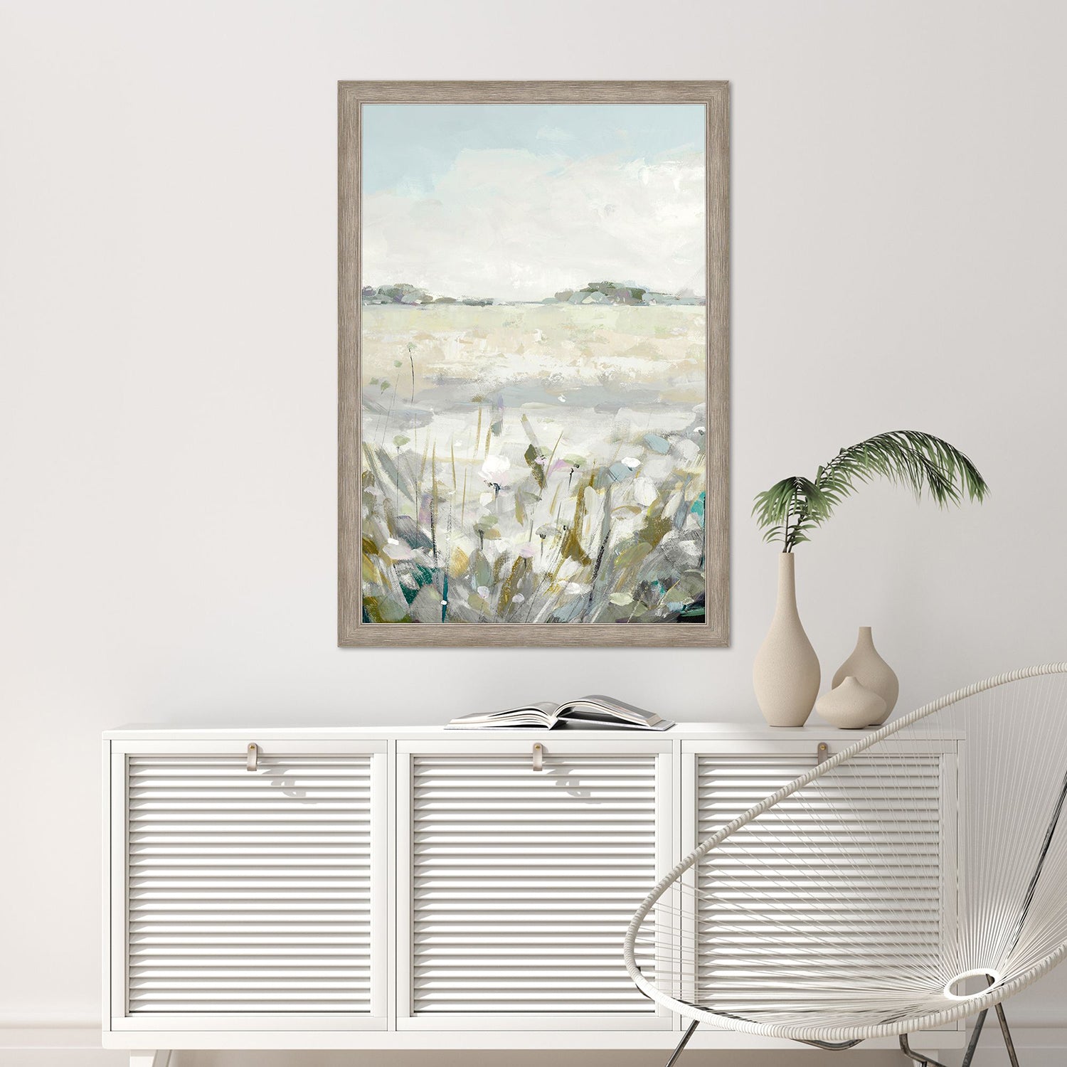 Sarah Lang Grass Valley II Framed Art