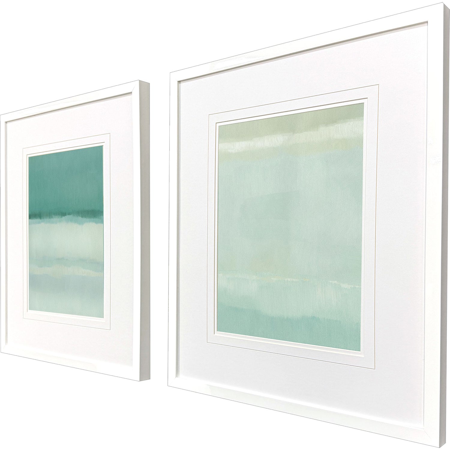 Jordan Glassco-Smith Verdigris Vista I Framed Art Set of 2