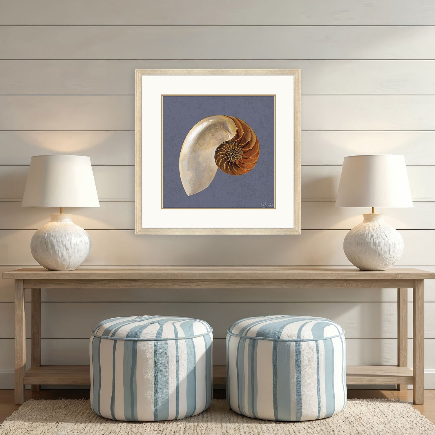 Jordan Glassco-Smith Ocean Treasure Framed Art
