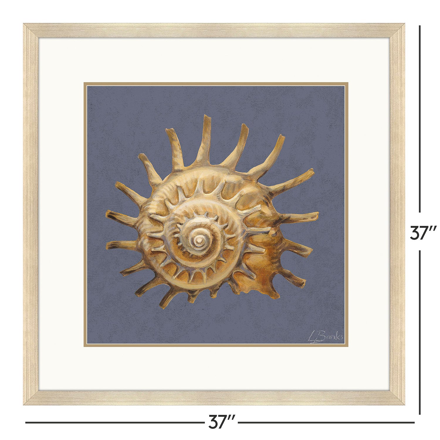 Jordan Glassco-Smith Coastal Delight Framed Art