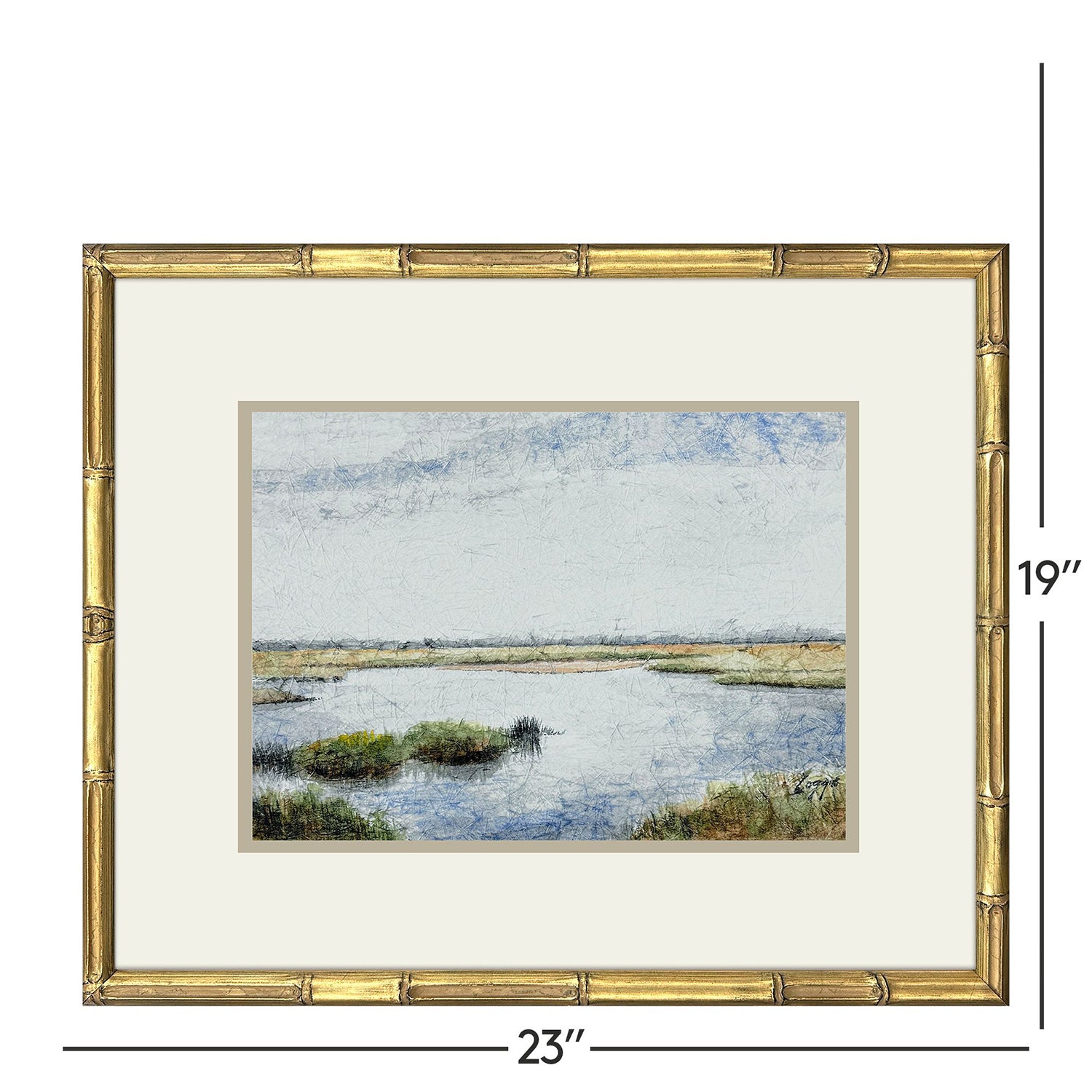 Malanta Knowles Echoes of the Marsh Framed Art Set of 4