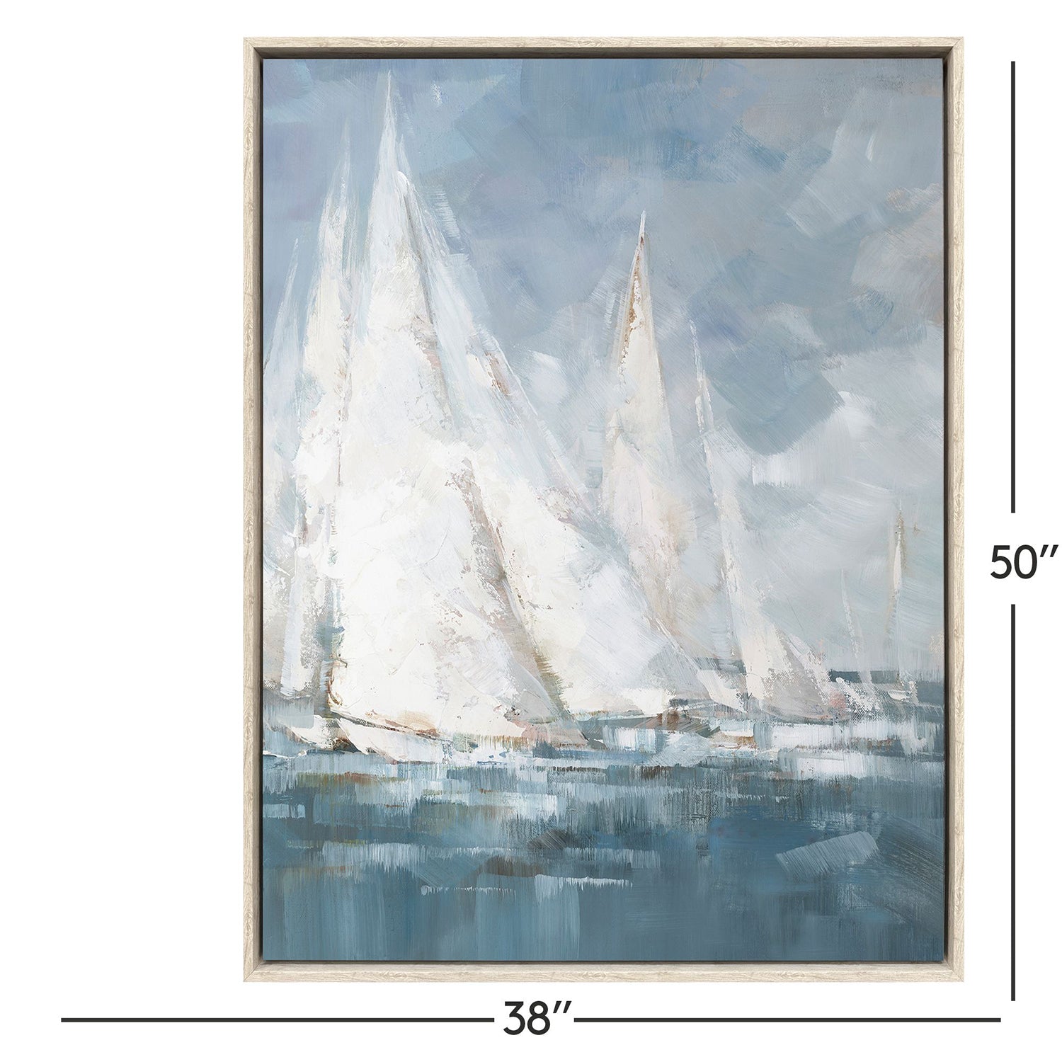 Malanta Knowles Racing in Wind I Canvas Art