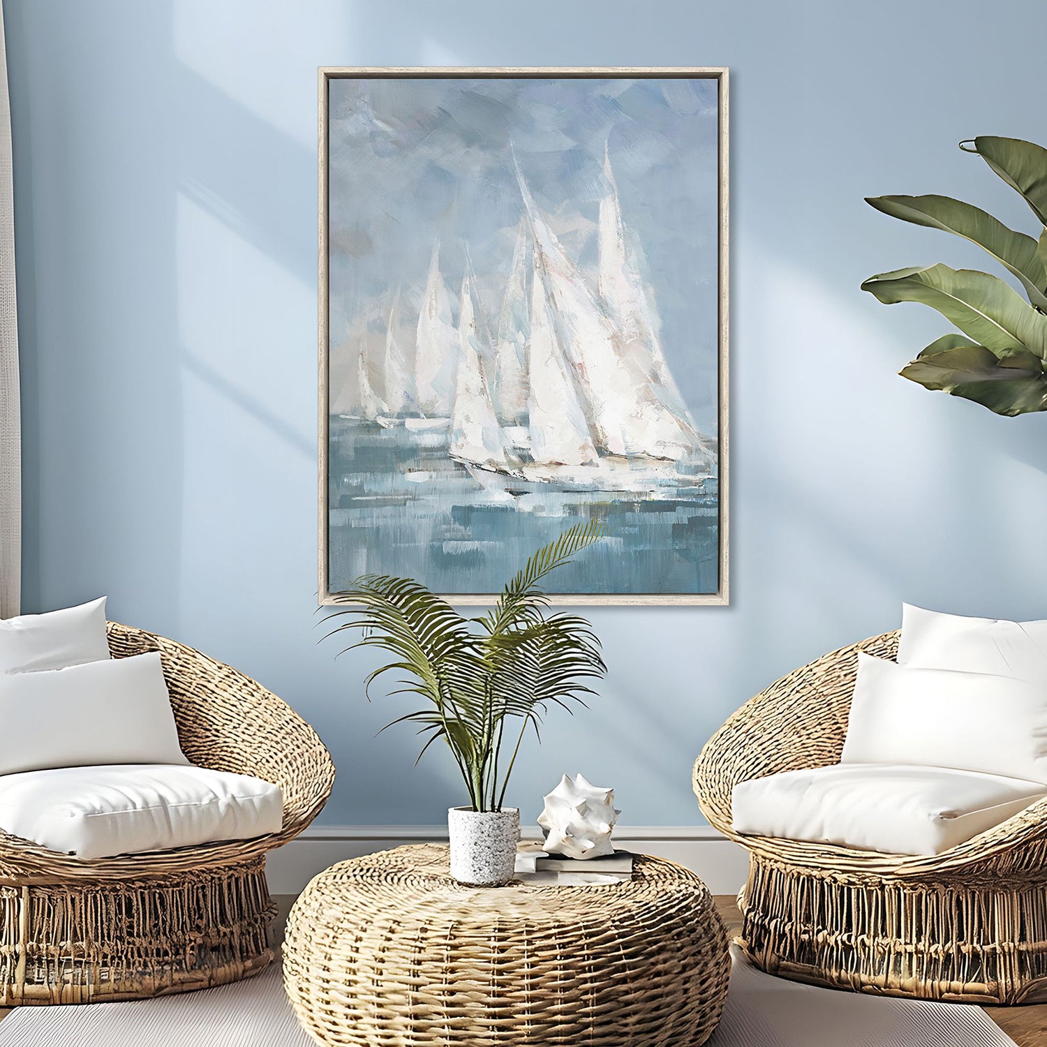 Malanta Knowles Racing in Wind II Canvas Art