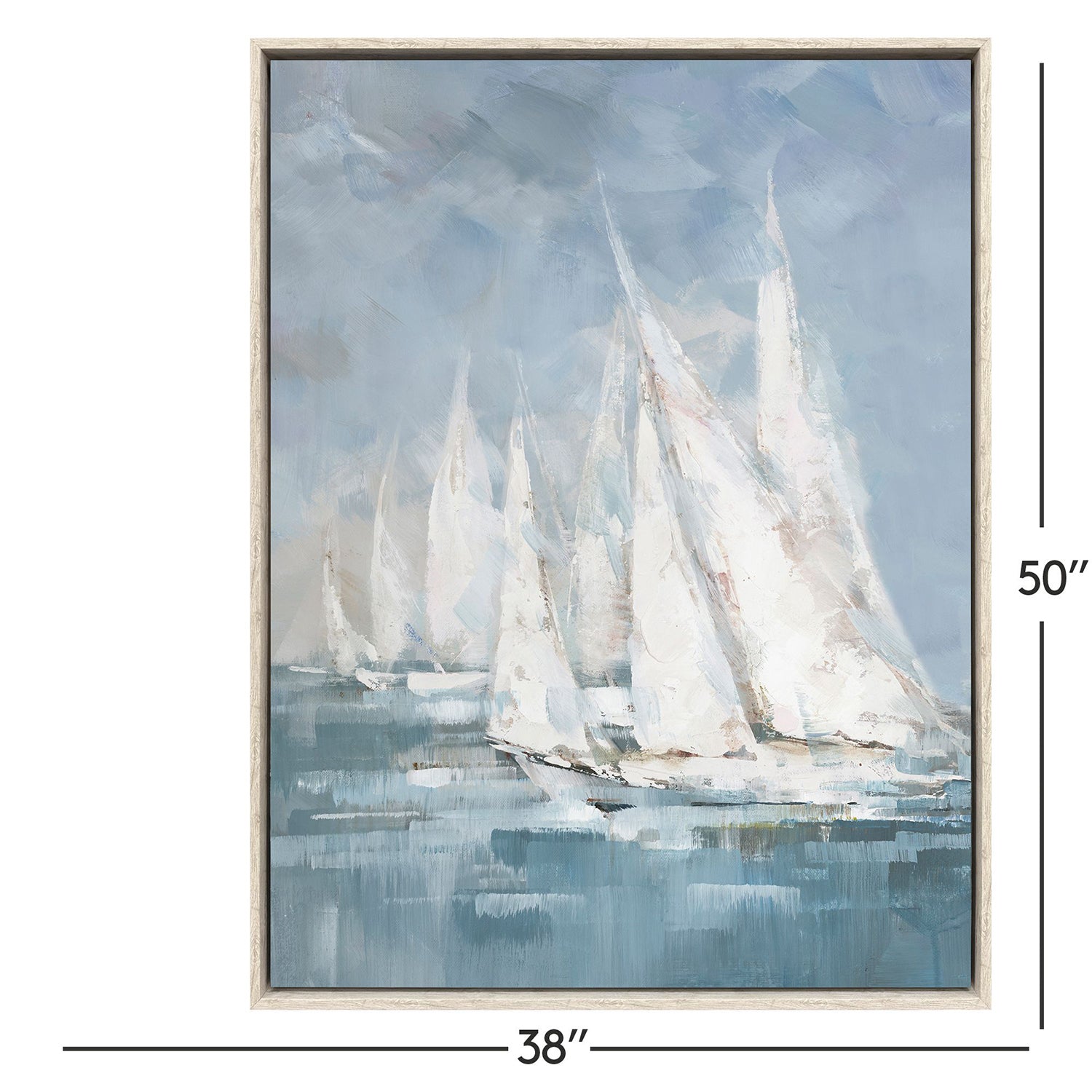 Malanta Knowles Racing in Wind II Canvas Art
