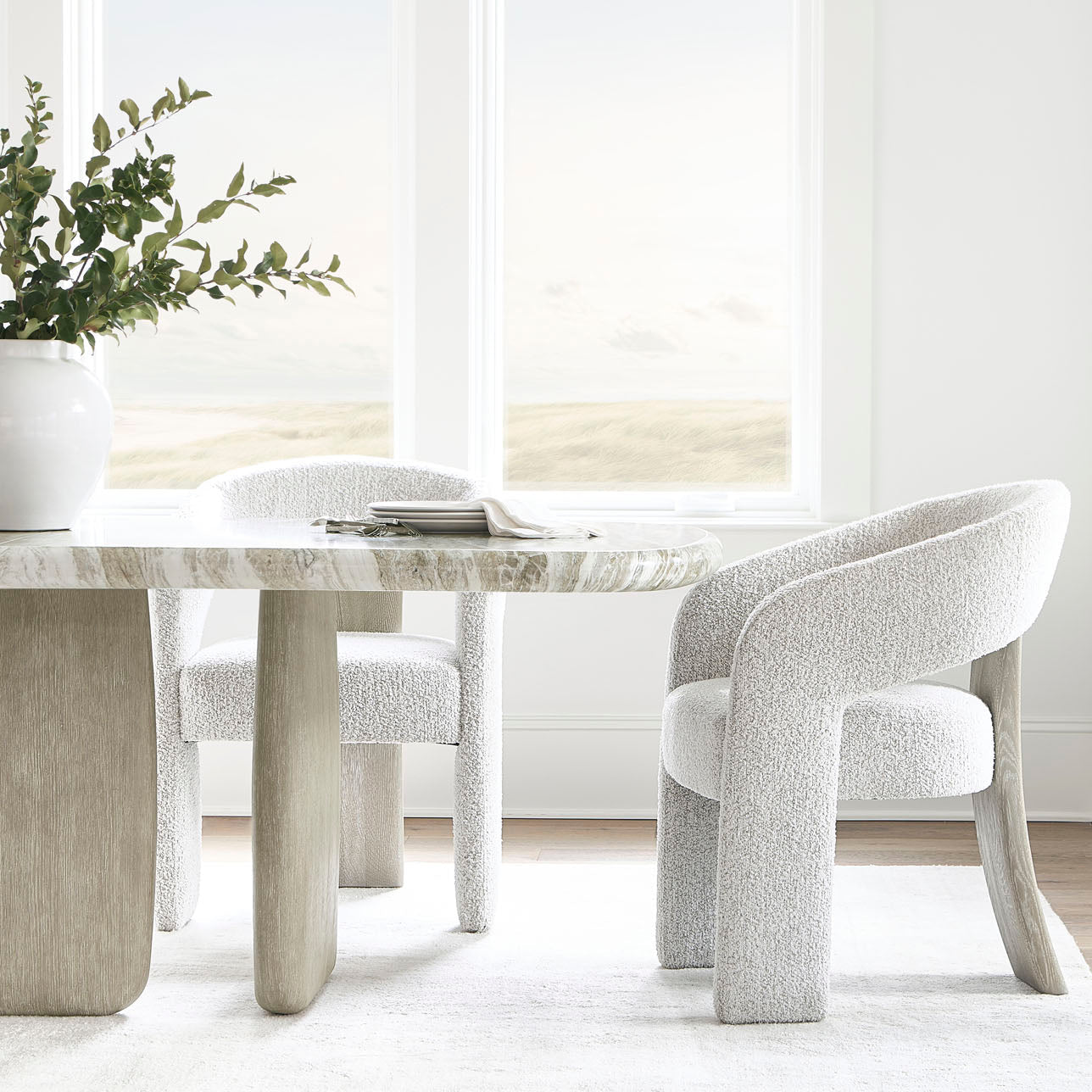 Bernhardt Open Back Arcadia Arm Chair