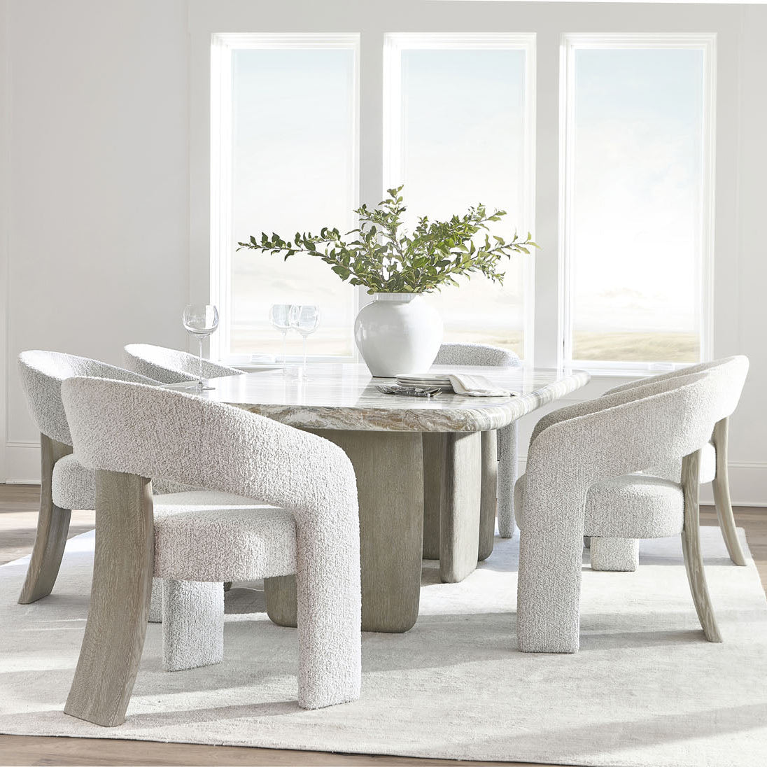 Bernhardt Open Back Arcadia Arm Chair