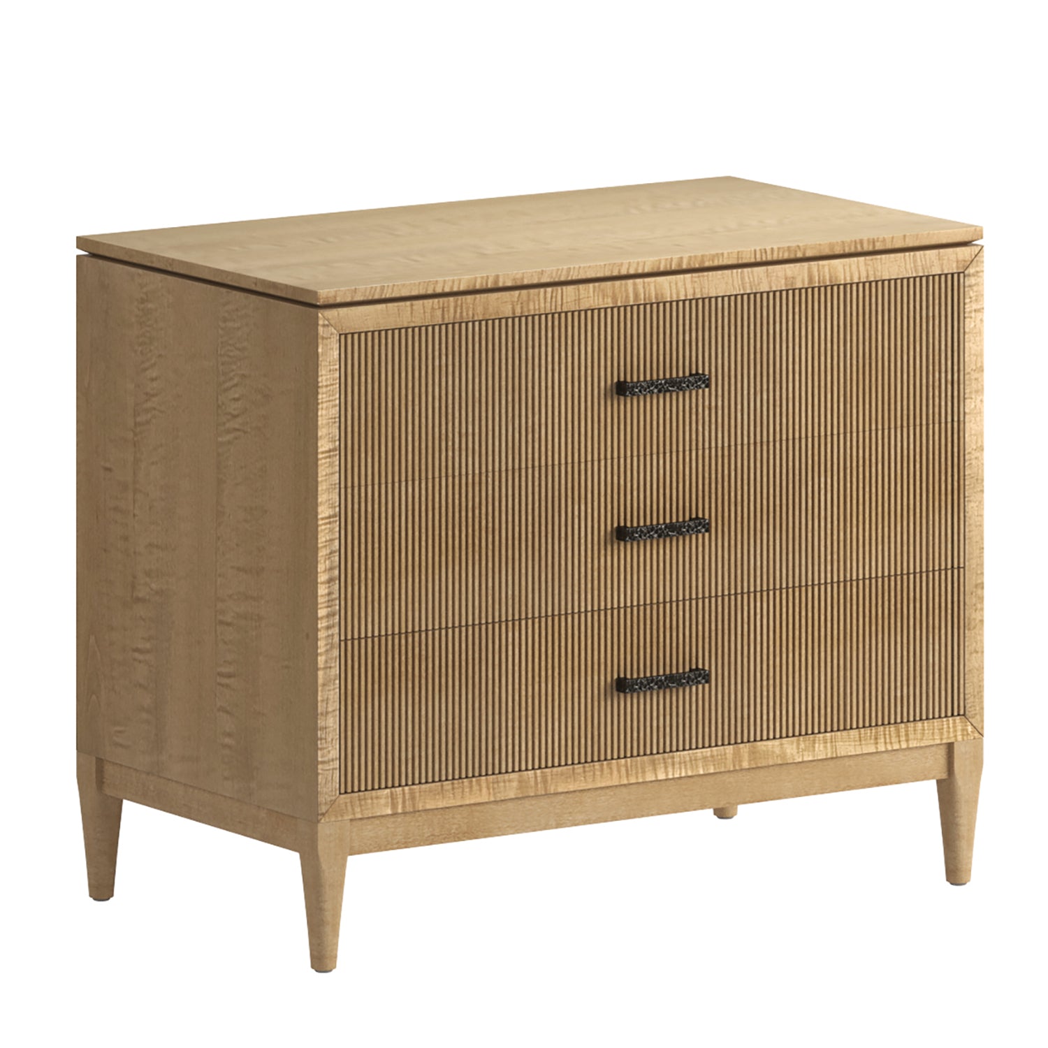 A.R.T. Furniture Loft Reeded Bedside Chest Set of 2